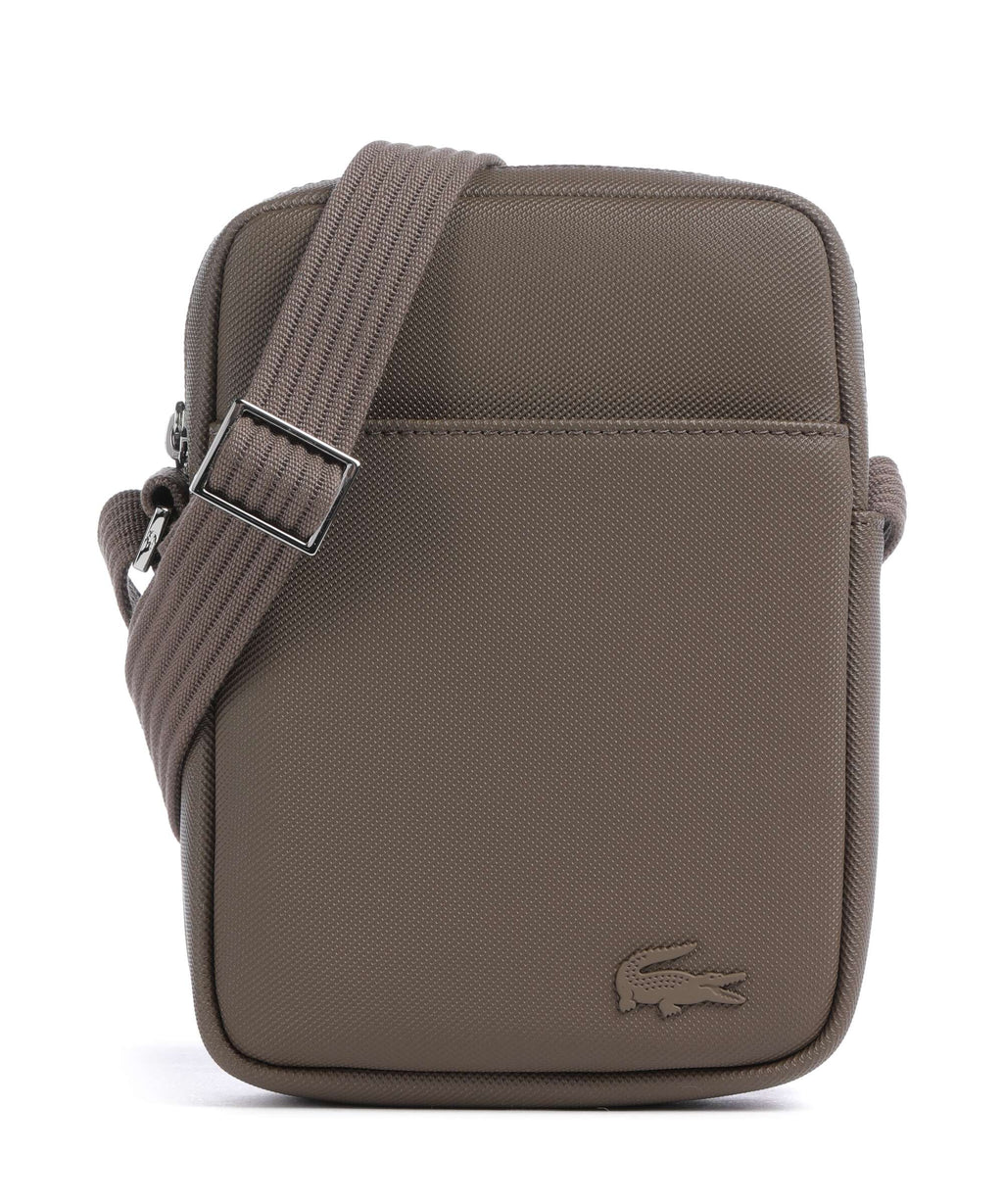 Lacoste Mens Classic Crossbody bag morel