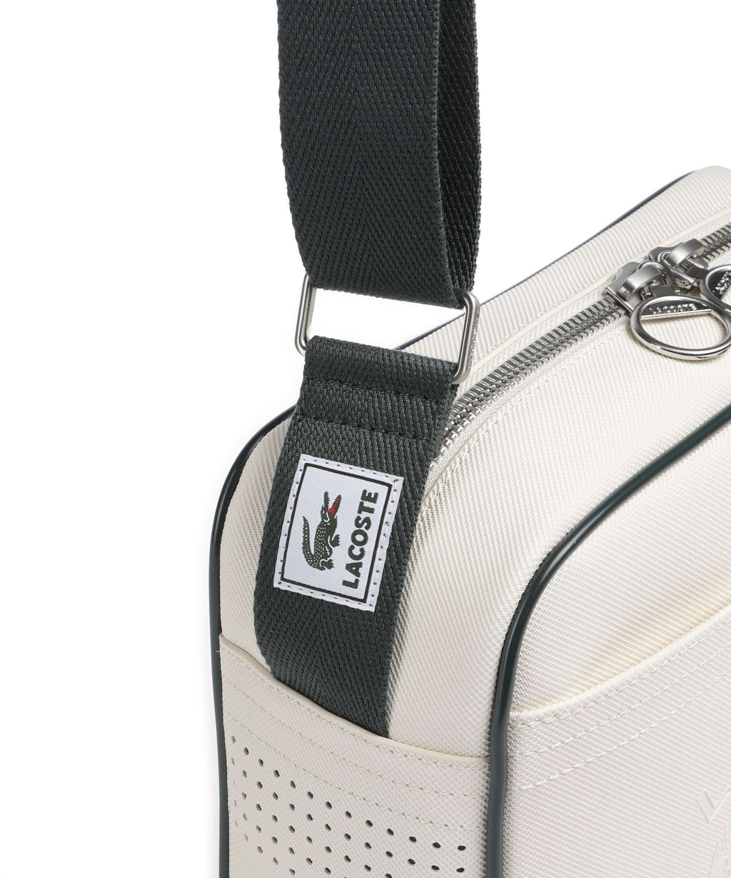Lacoste Club 1930 Crossbody bag farine sinople