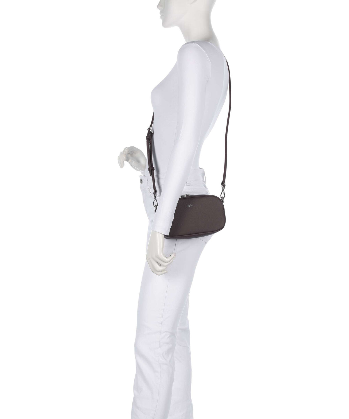 Lacoste Daily City Crossbody bag fudge