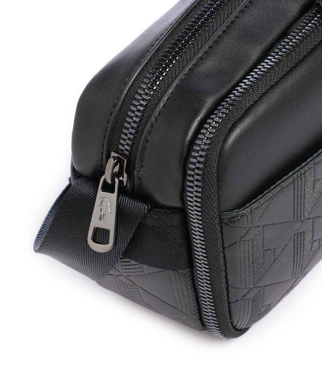 Lacoste Nomogramme Crossbody bag noir