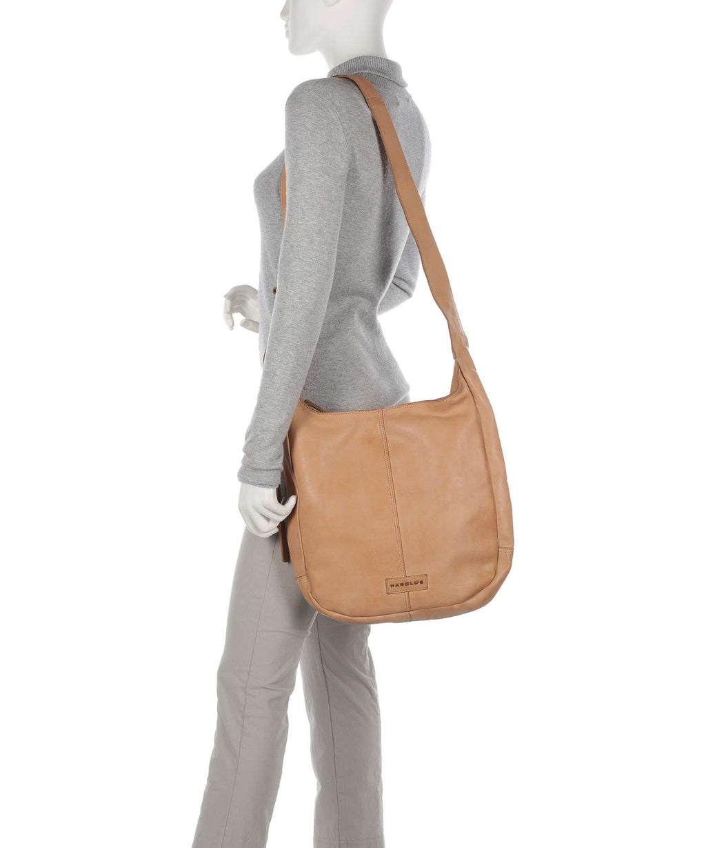 Harold's Submarine Hobo bag caramel