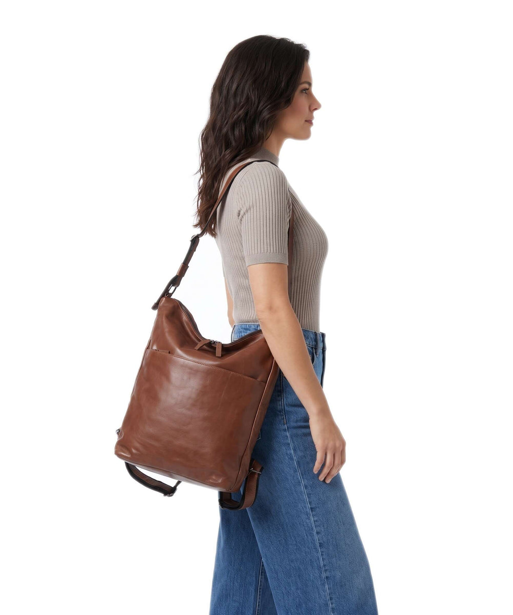 Harold's Caugio Backpack bag cognac