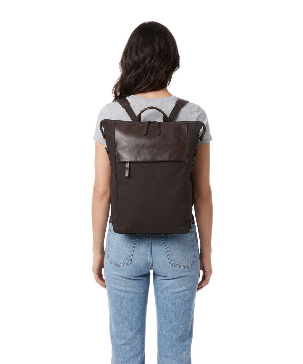 Harold's Wax Backpack braun