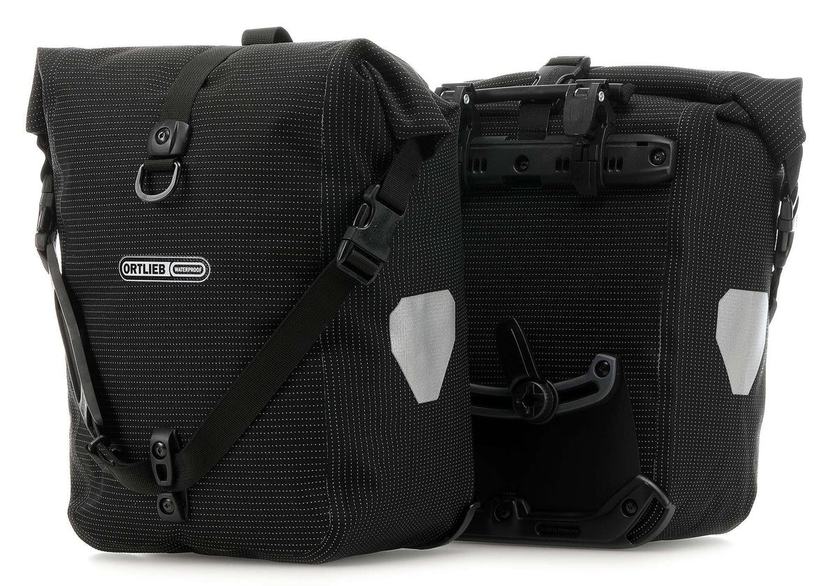 Ortlieb Sport-Roller High Visibility QL2.1 Set Bike pannier black reflective
