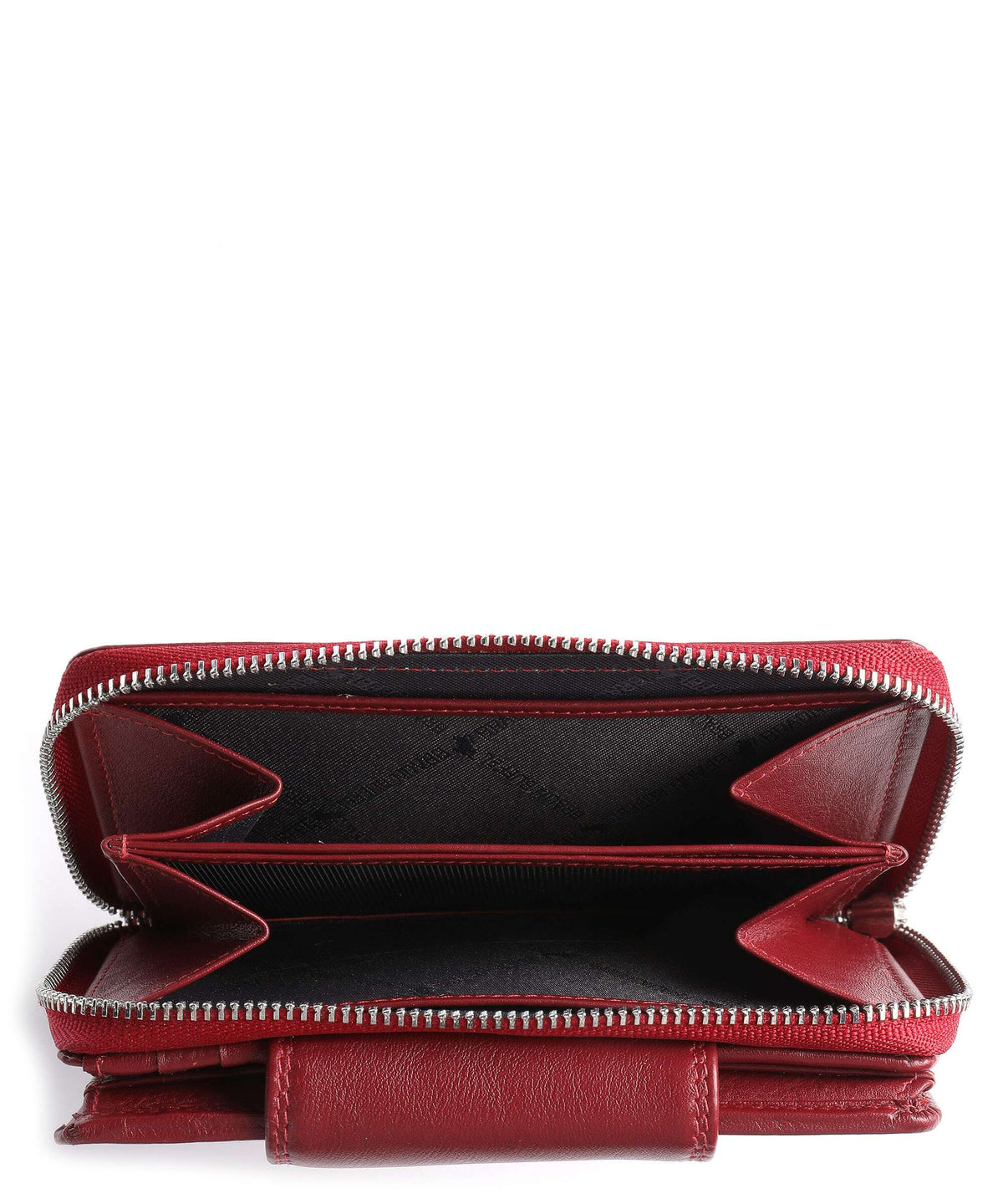 Braun Büffel Golf Secure Wallet rot