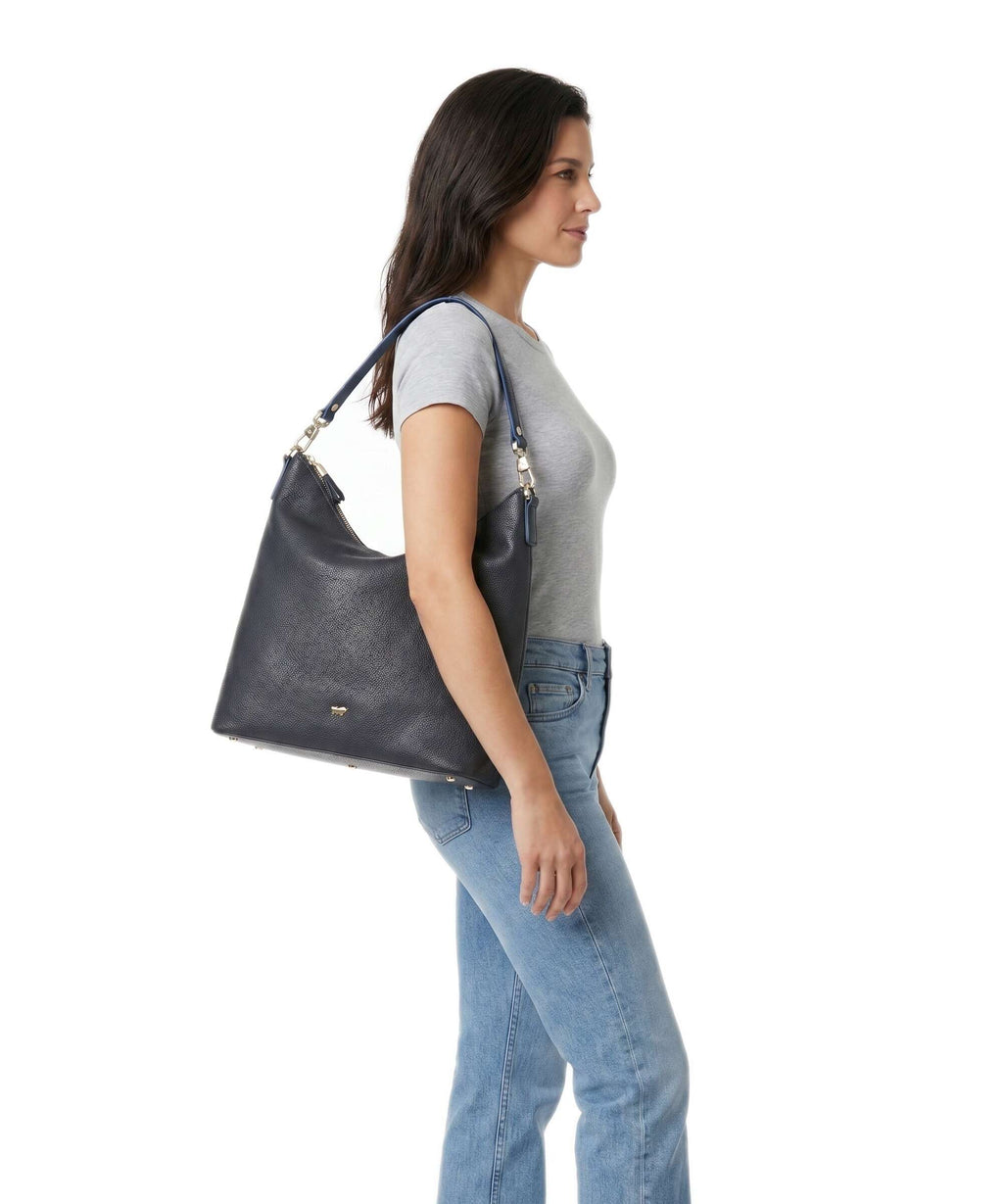 Braun Büffel Hanna M Hobo bag navy