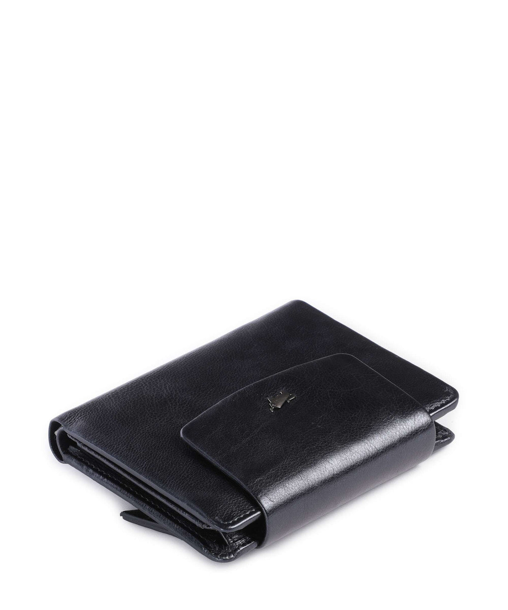 Braun Büffel Ruby Wallet blau