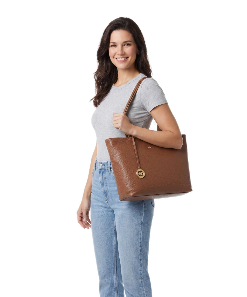 Braun Büffel Hanna S Tote bag saddle brown