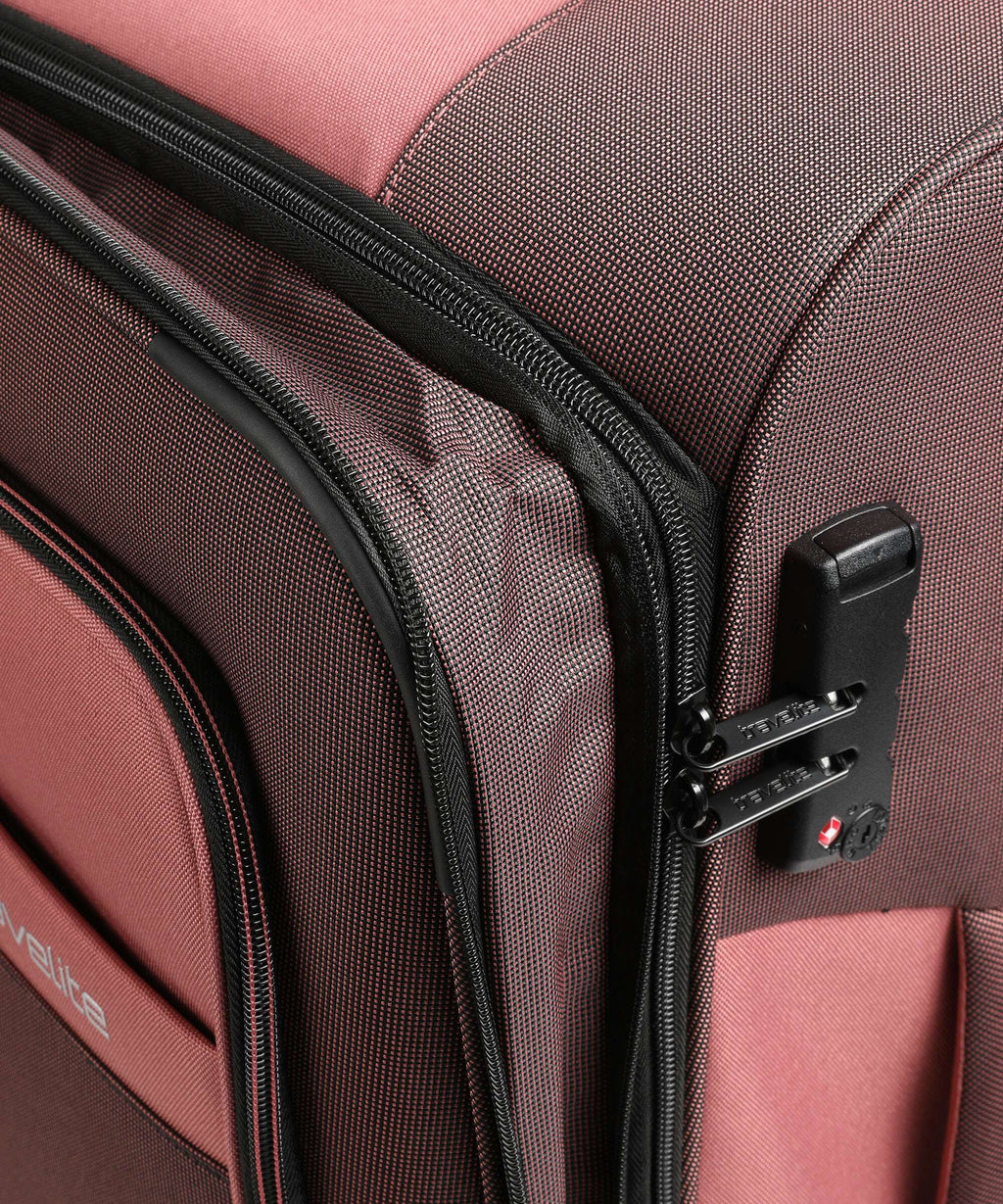 Travelite Viia Spinner (4 wheels) frühlingsrose