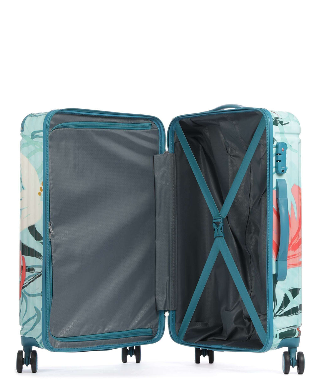 Travelite Cruise Suitcase set (4 wheels) türkise lilie