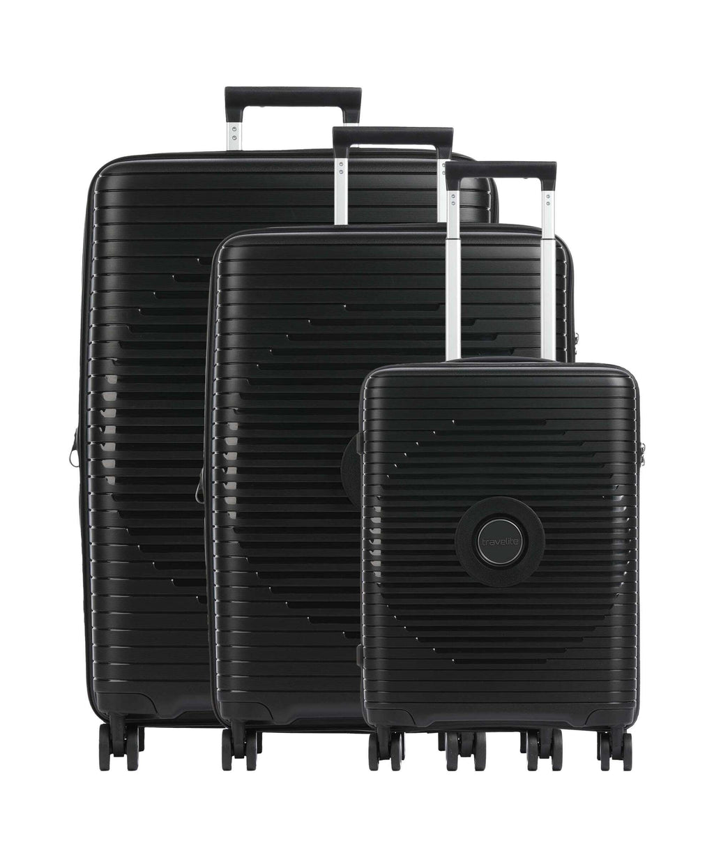 Travelite Orbita Suitcase set (4 wheels) schwarz