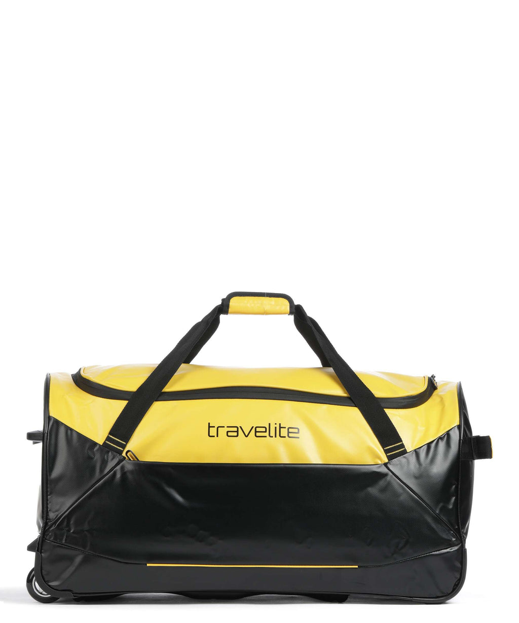 Travelite Basics Travel bag with wheels gelb