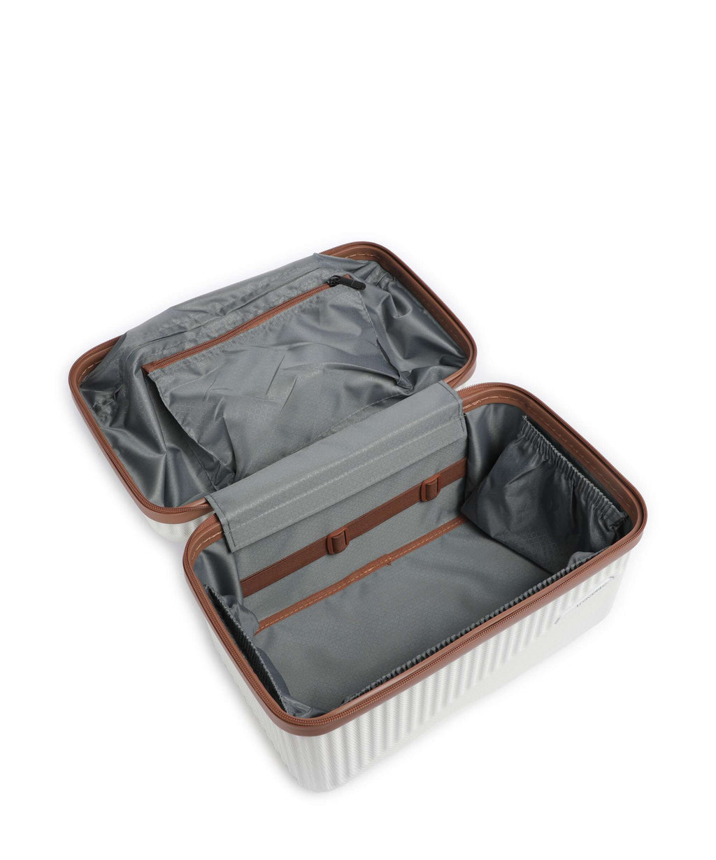 Travelite Bali Beauty case weiss/cognac
