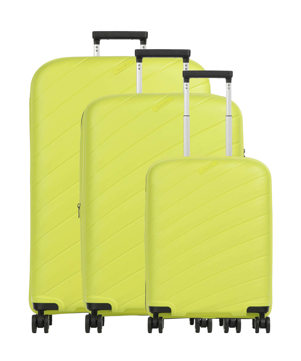 Travelite Burano Suitcase set (4 wheels) apple green