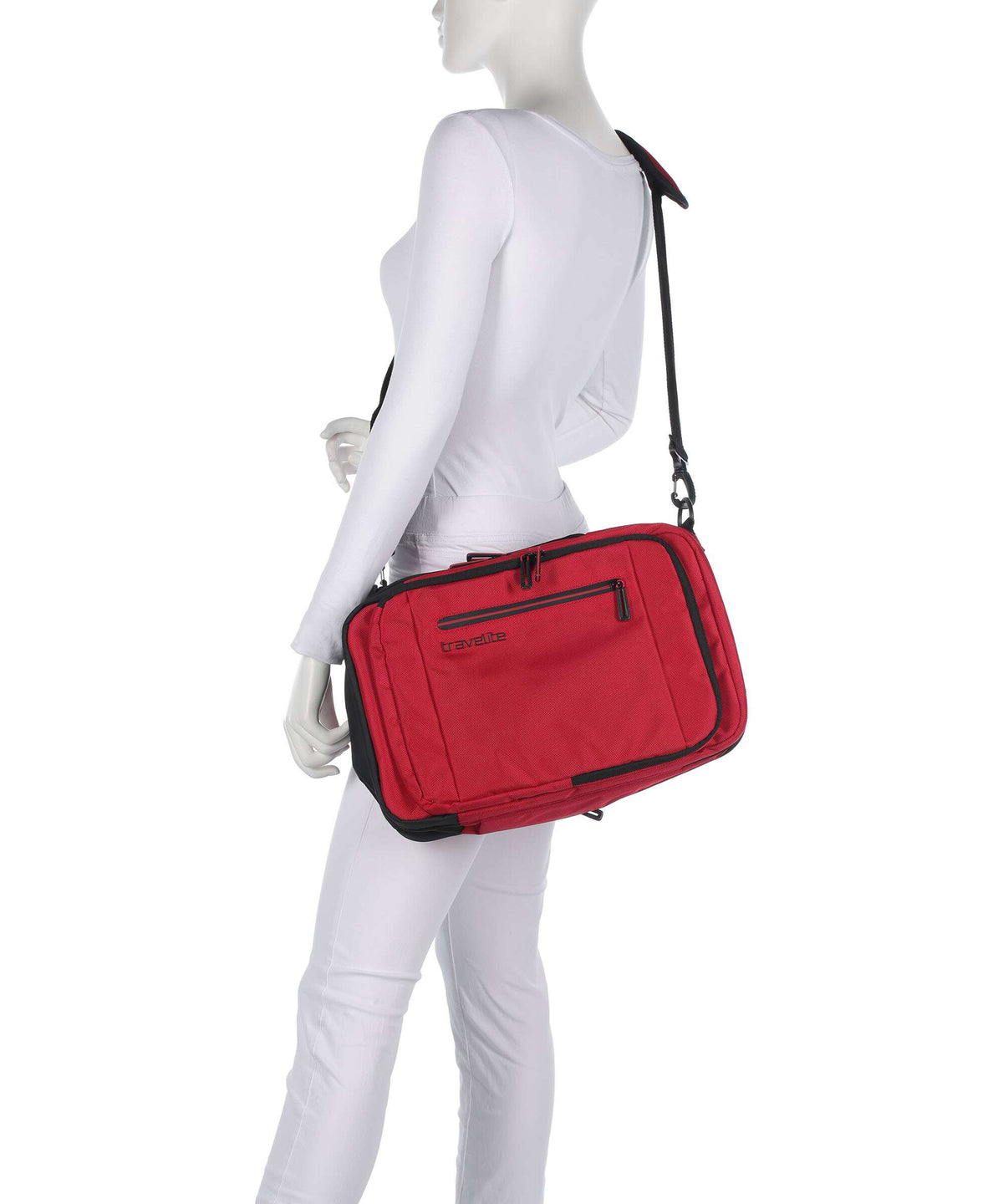 Travelite Crosslite Travel backpack red