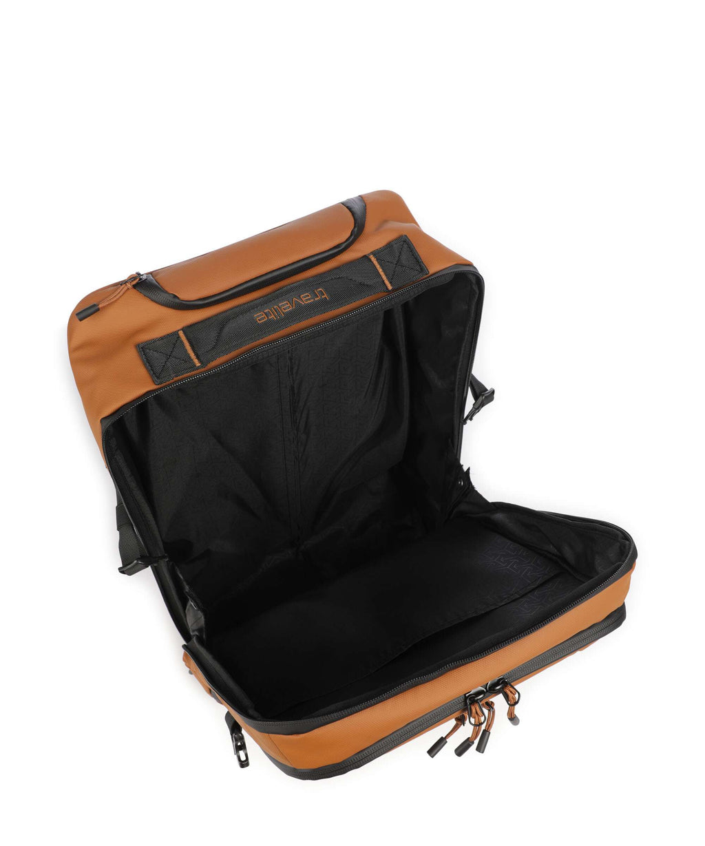 Travelite Briize Backpack with wheels curry