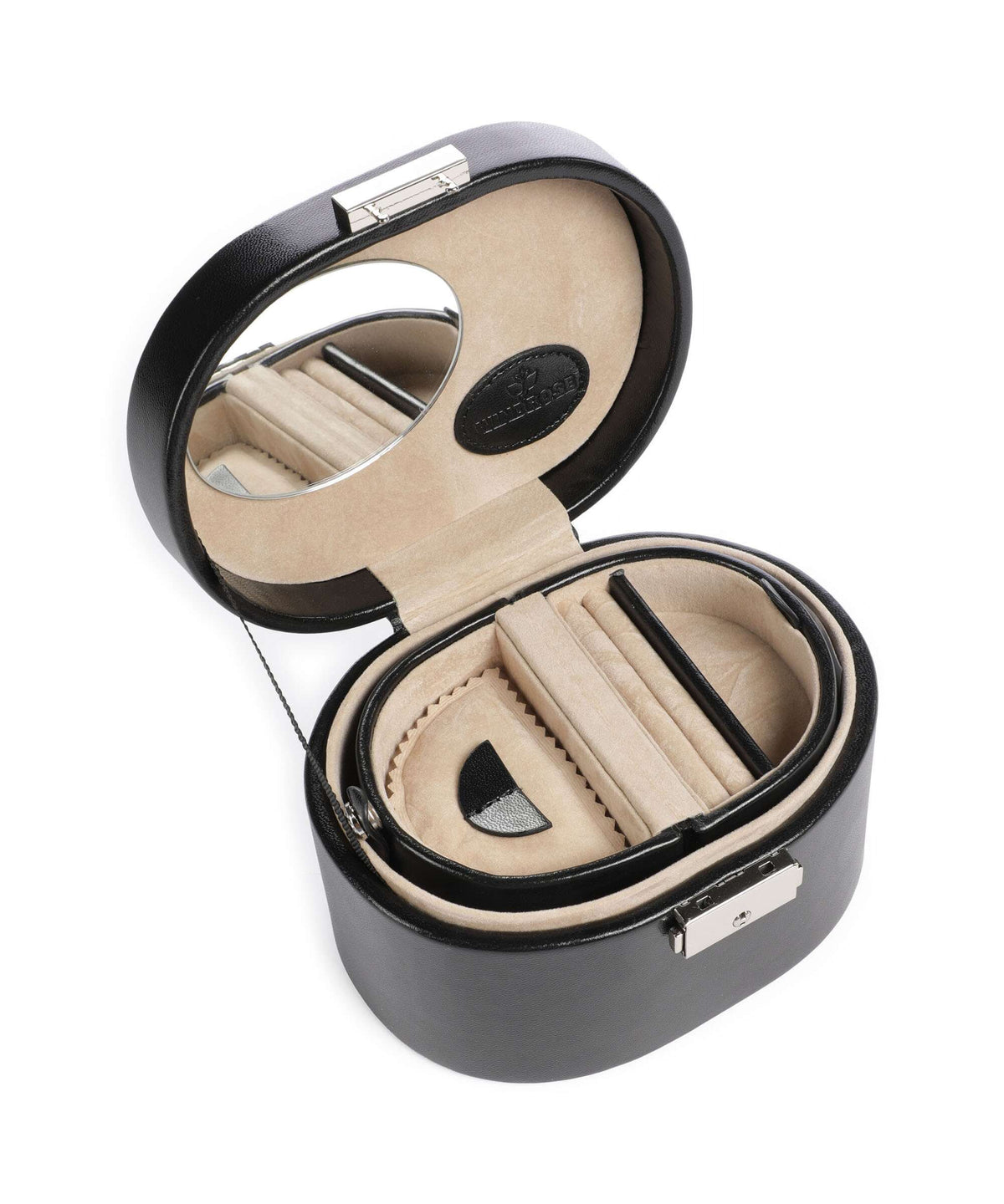 Windrose Merino Jewelry box schwarz