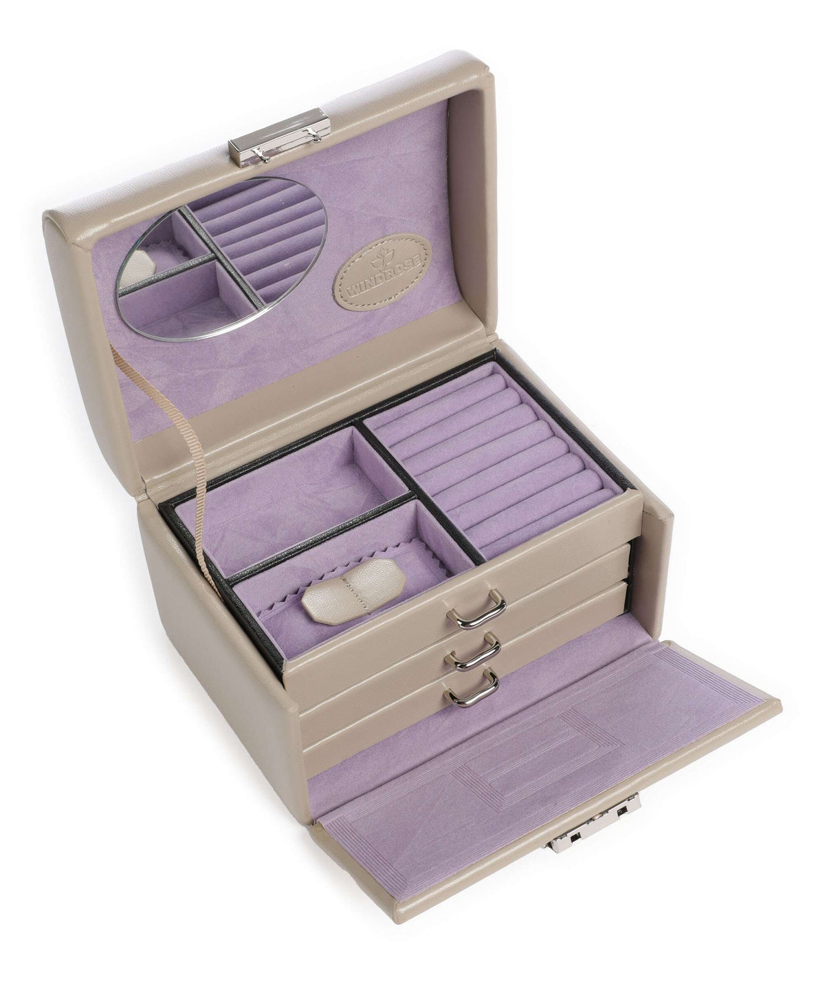 Windrose Merino Moda Jewelry box beige