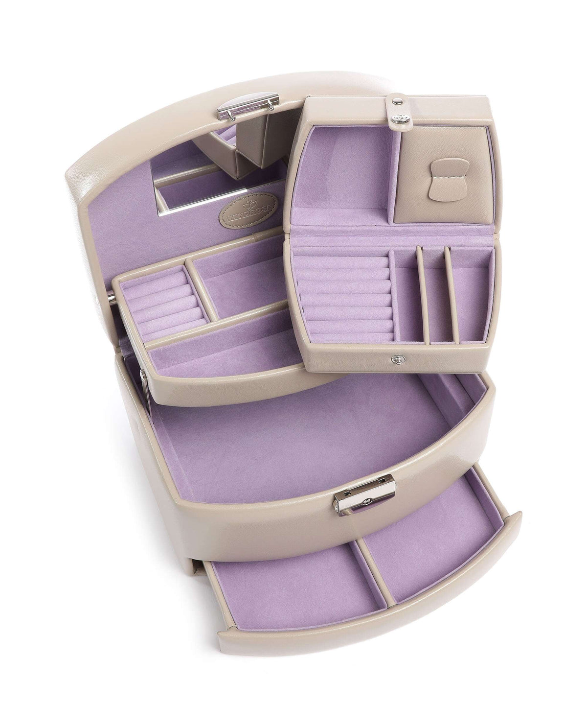 Windrose Merino Moda Jewelry box beige