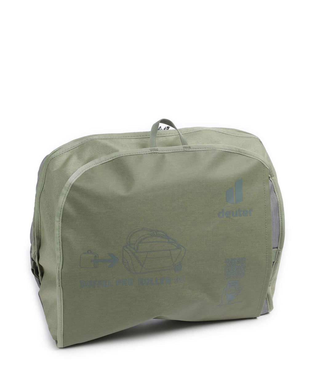 Deuter Pro 90 Travel bag with wheels mineral/grove