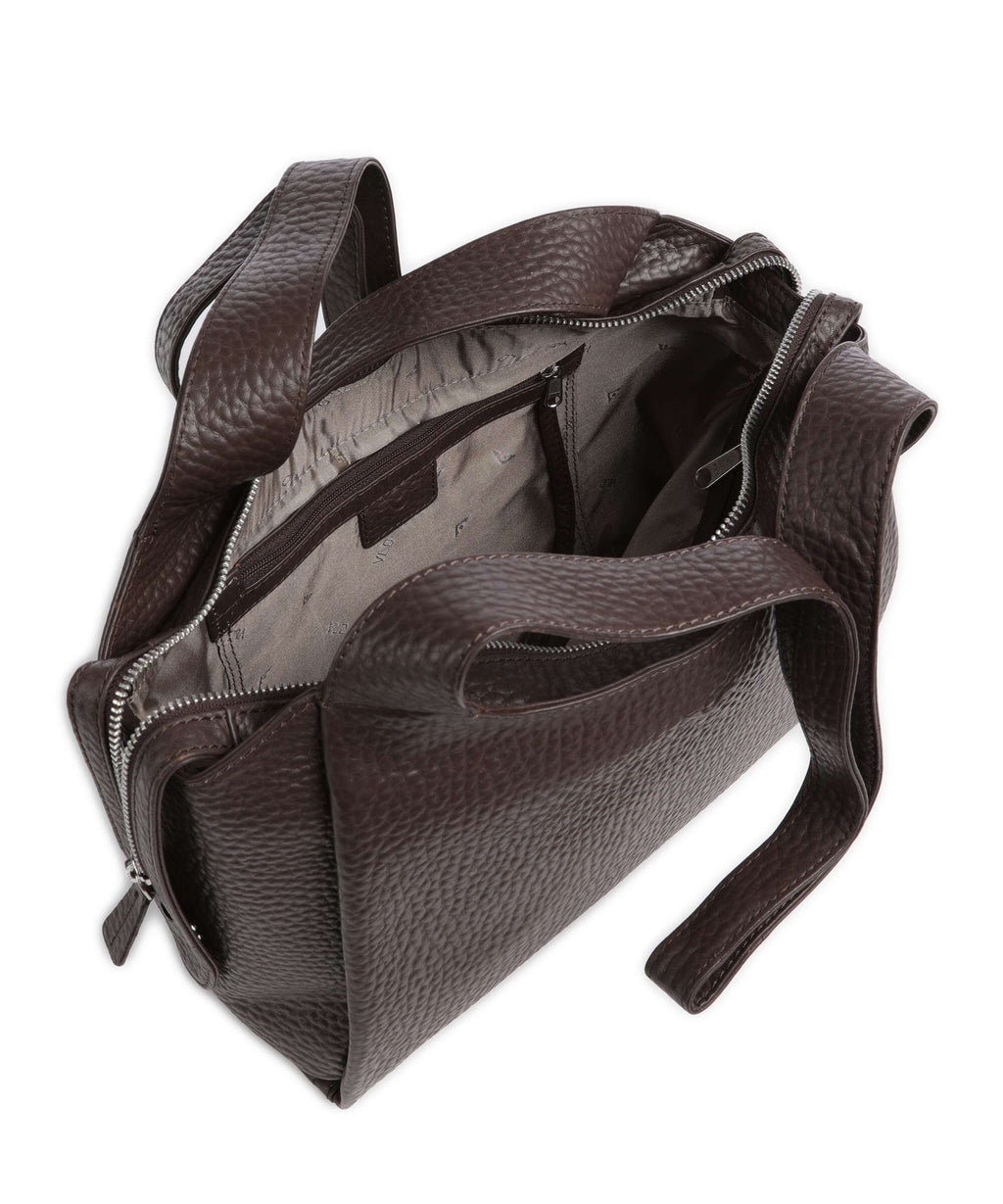 Voi Hirsch Adelina Hobo bag marone