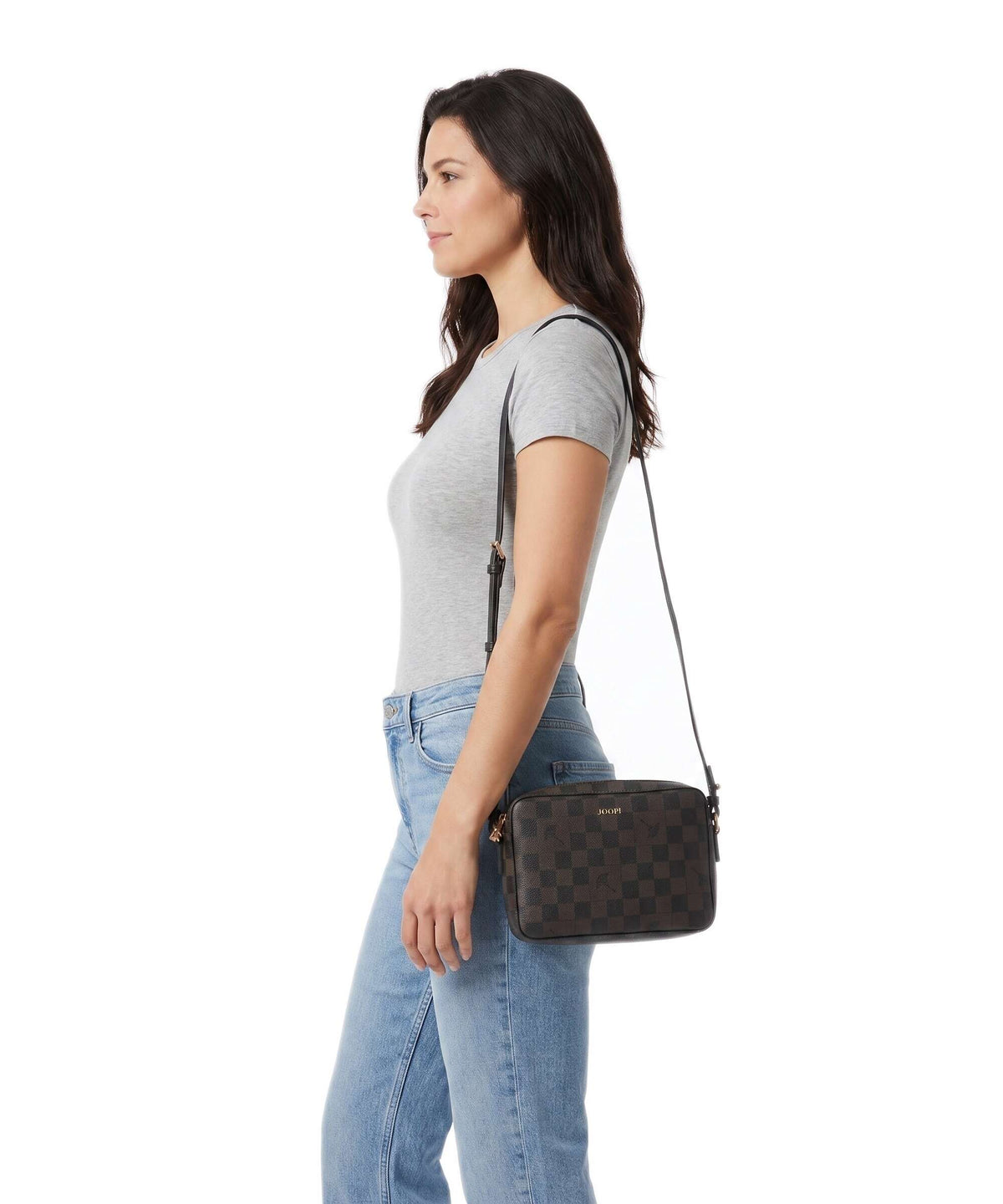 JOOP! Cortina Piazza Cloe Crossbody bag seal brown