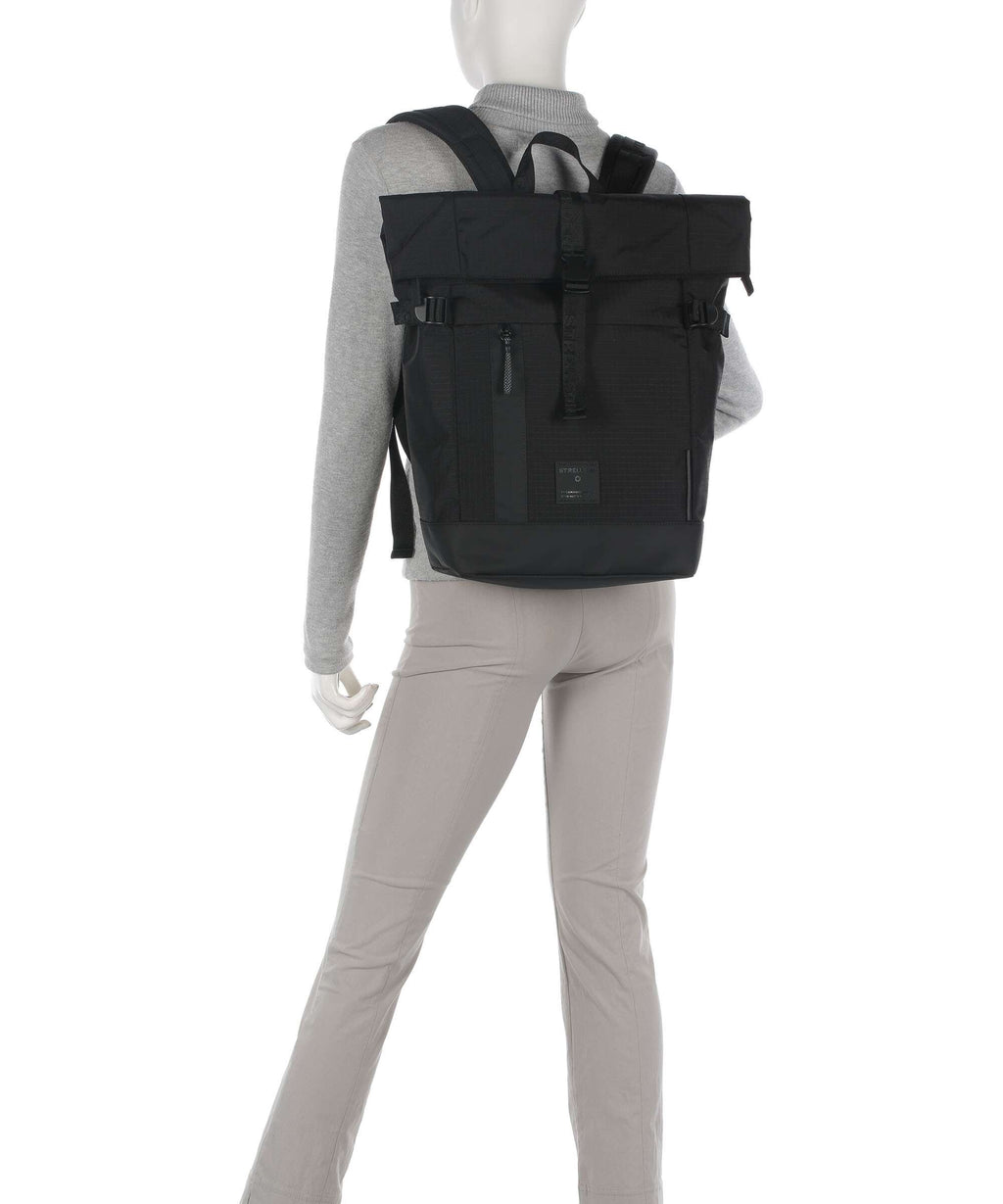 Strellson Northwood Rs Rolltop backpack black