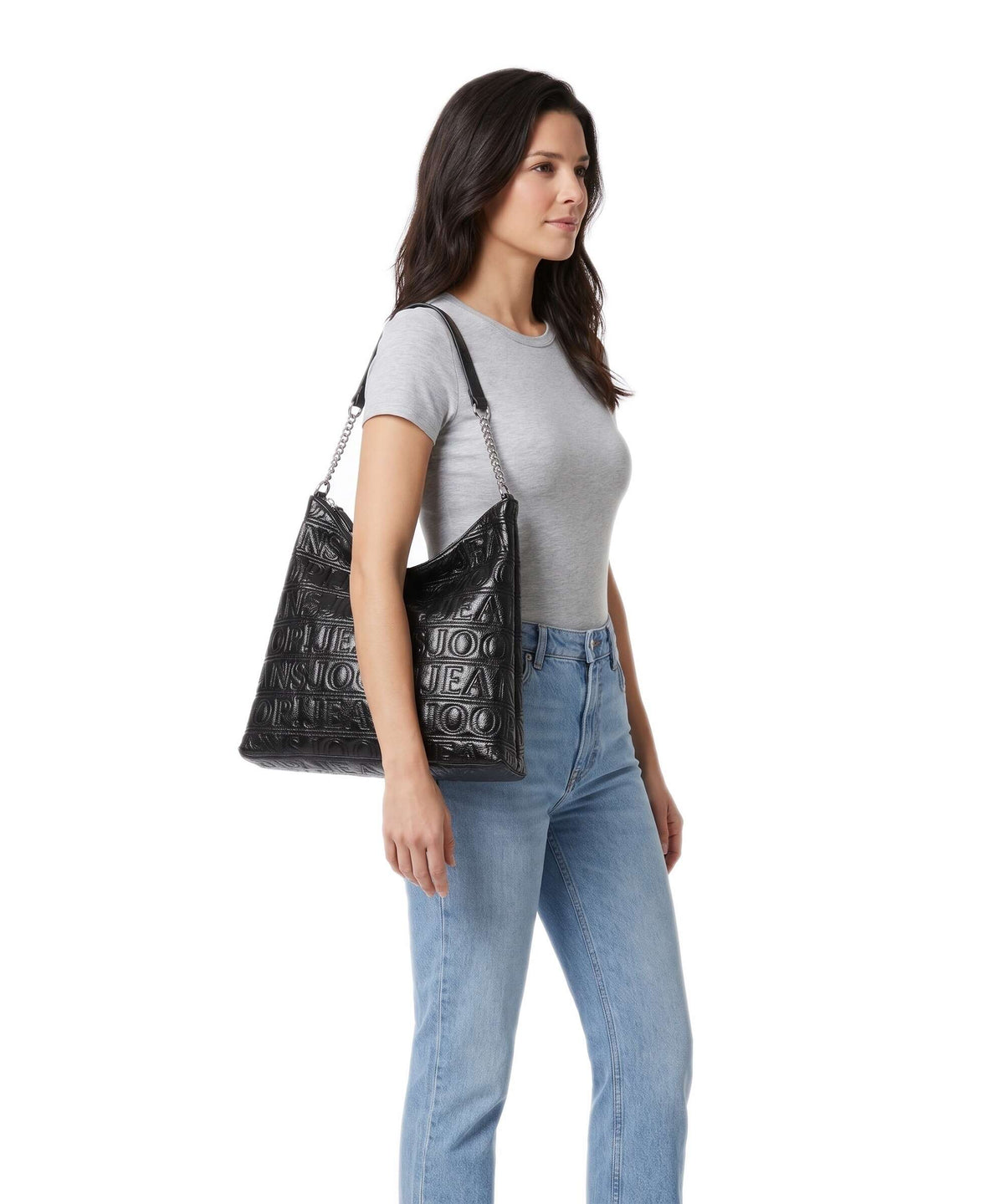 JOOP! Jeans Iniziale Spiega Lucille Hobo bag black