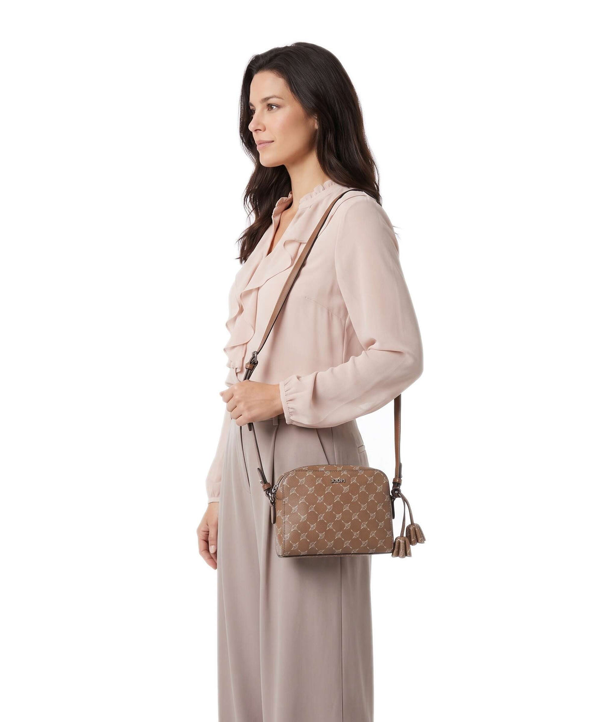 JOOP! Cortina 1.0 Cloe Crossbody bag light brown