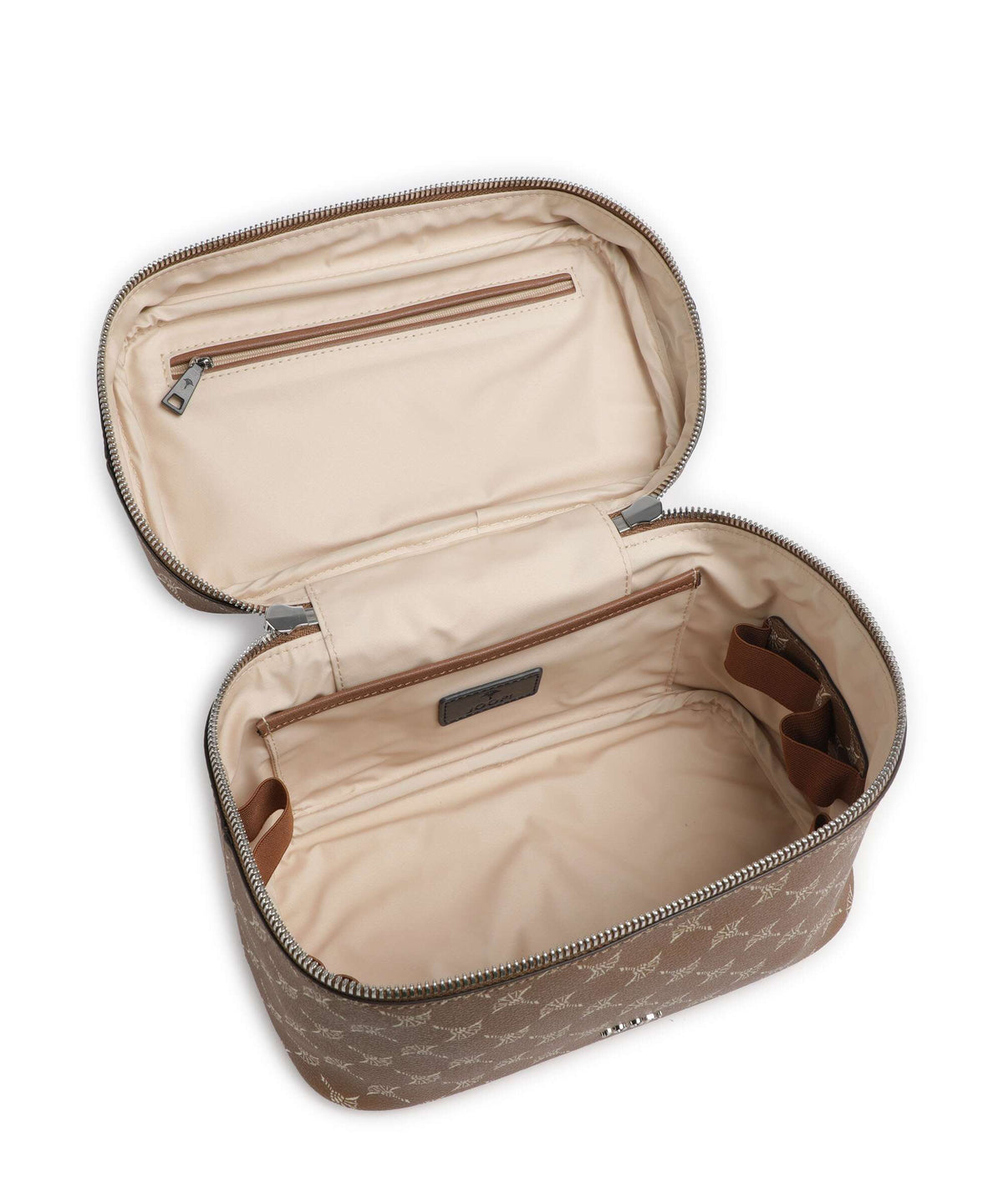 JOOP! Cortina 1.0 Flora Toiletry bag light brown