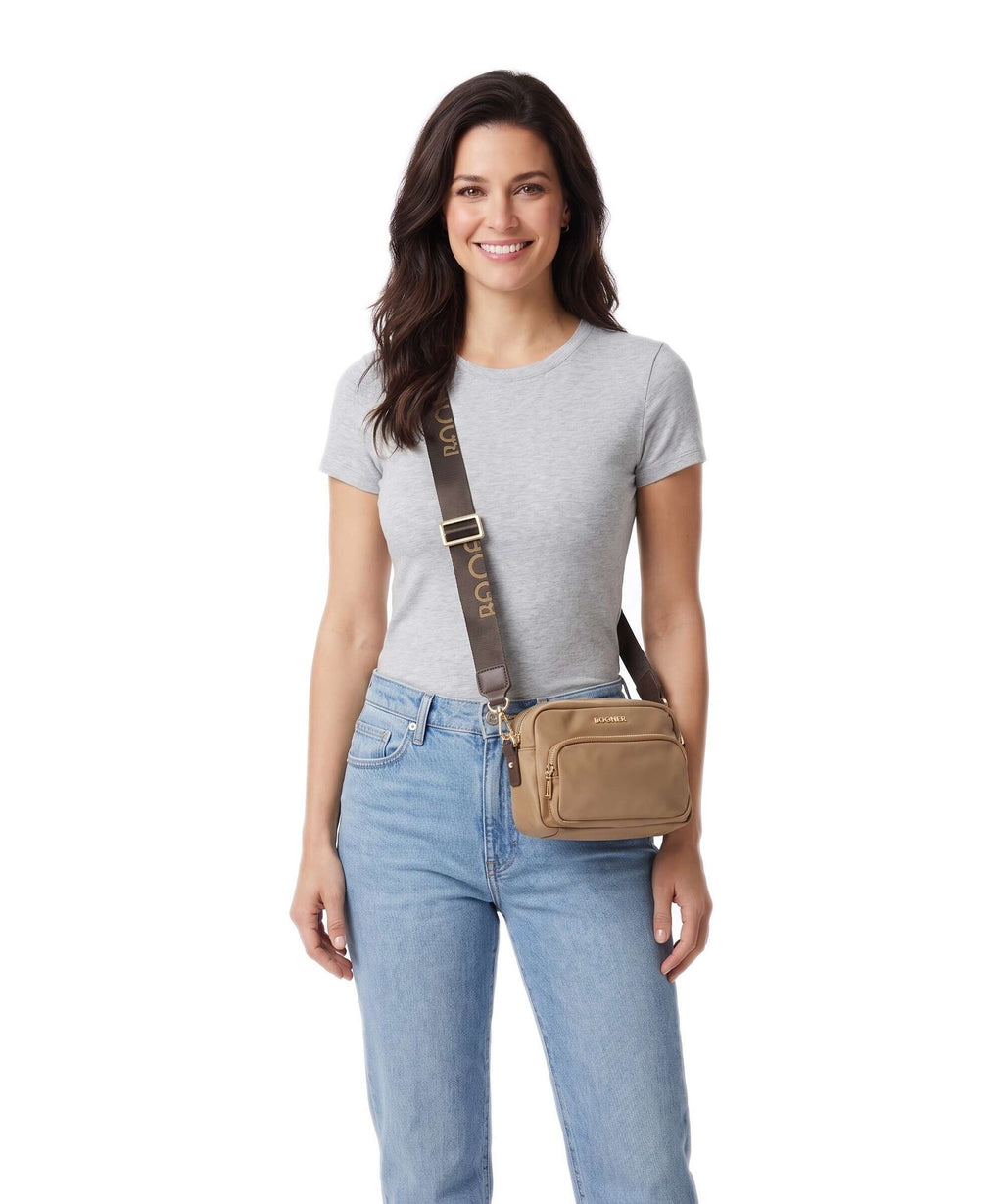 Bogner Klosters Neve Lidia Crossbody bag tannin