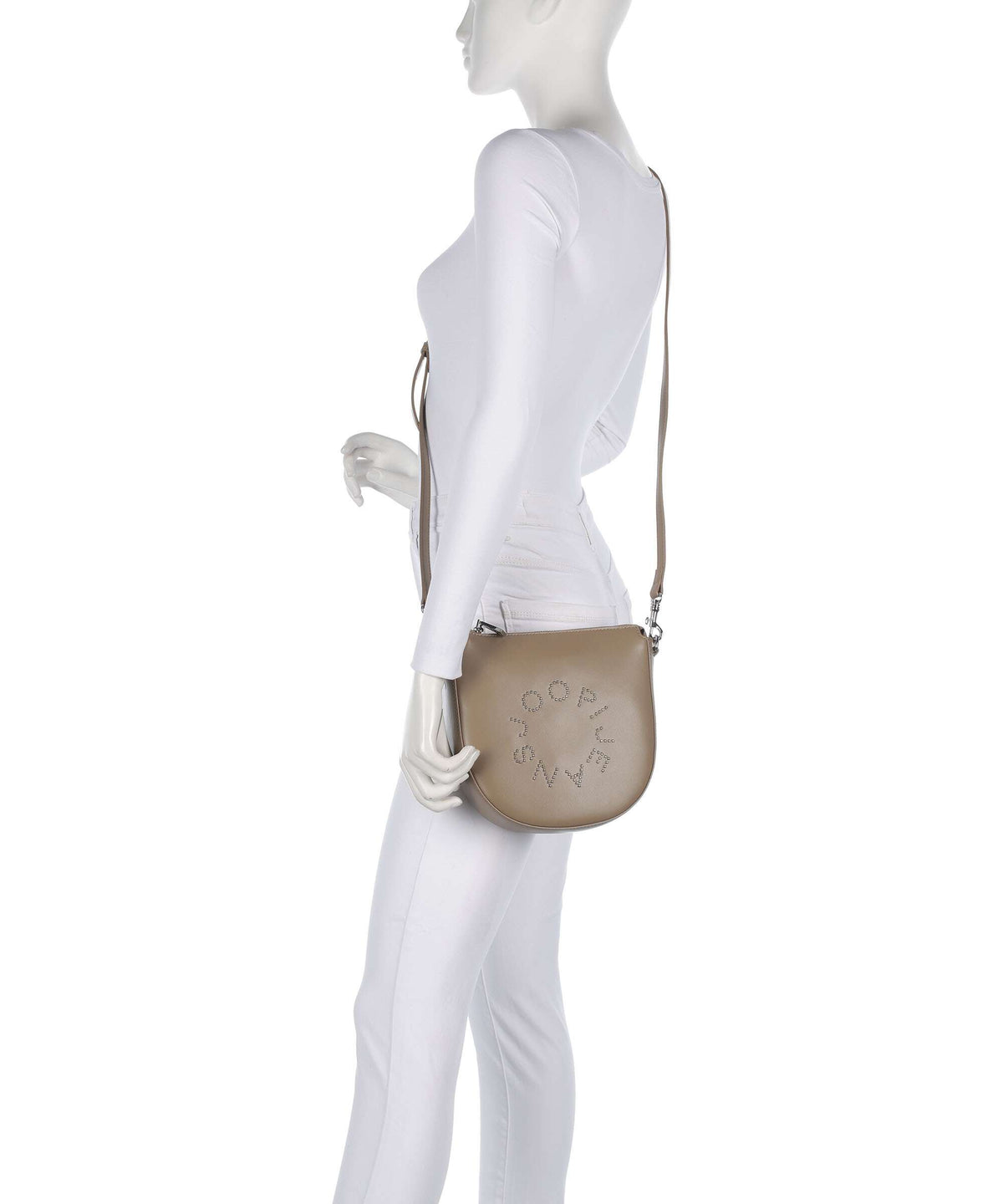 JOOP! Jeans Giro Borchia Stella Crossbody bag taupe