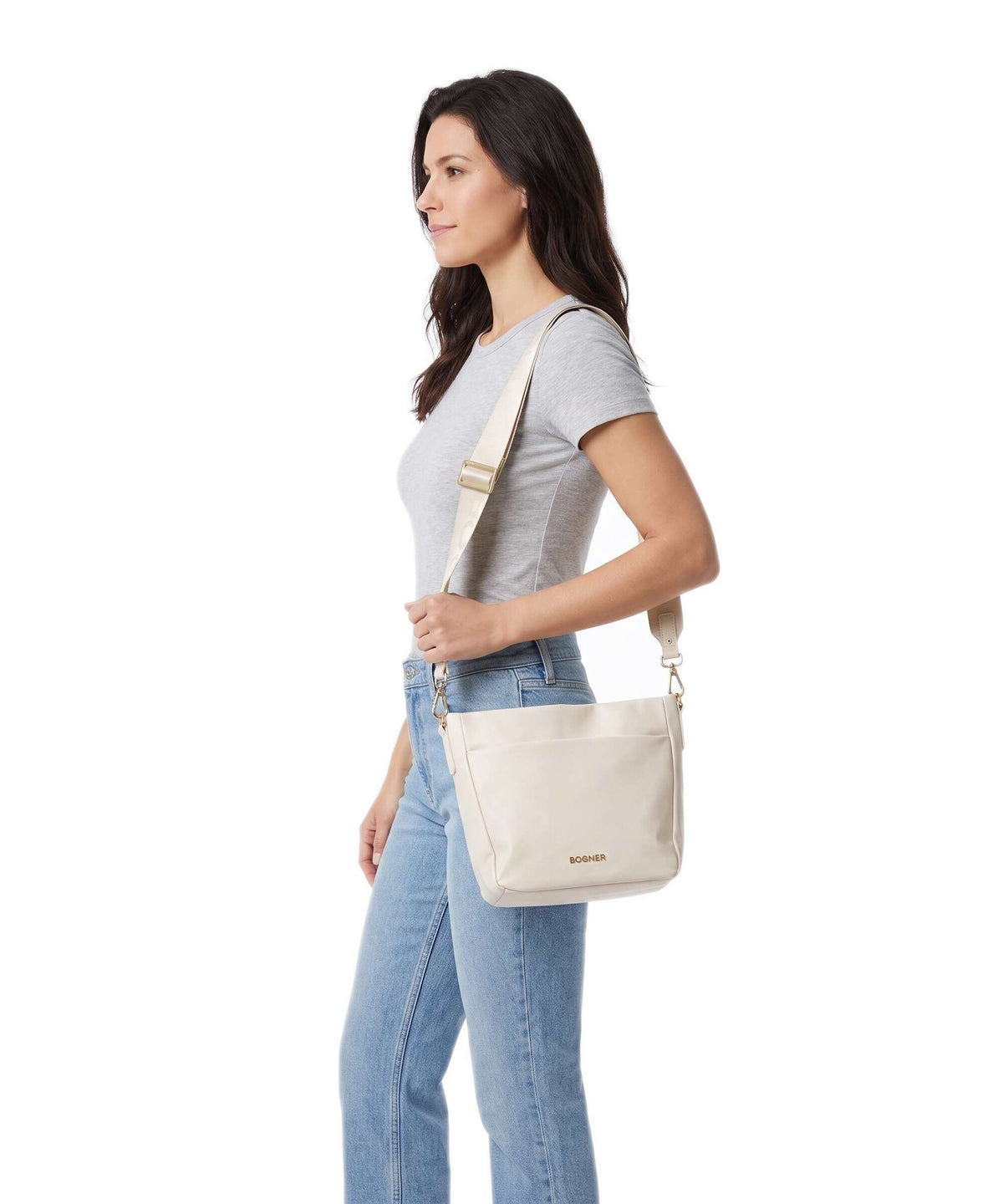 Bogner Klosters Neve Juna Crossbody bag birch
