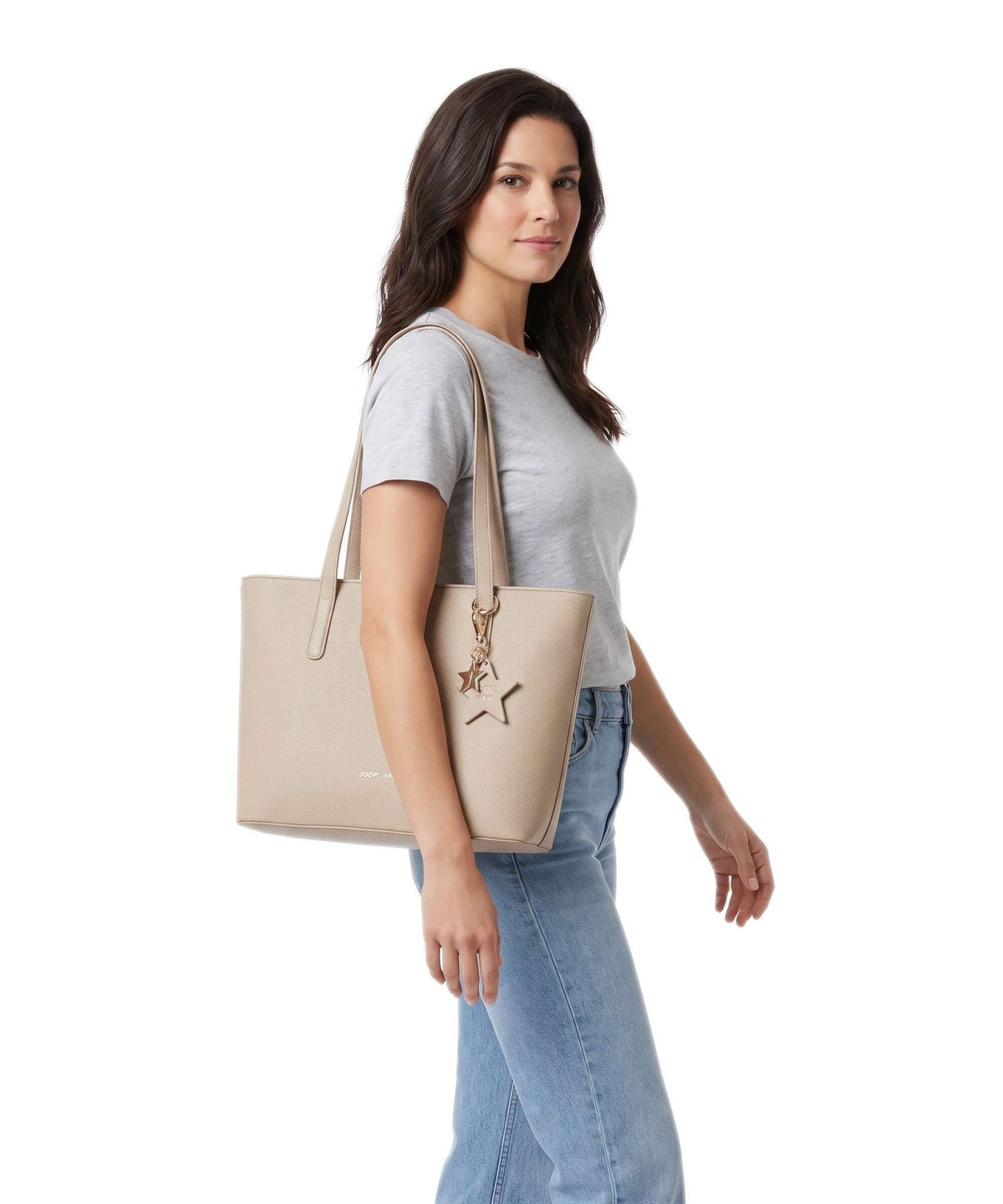 JOOP! Jeans Salve Lara Tote bag bleached sand