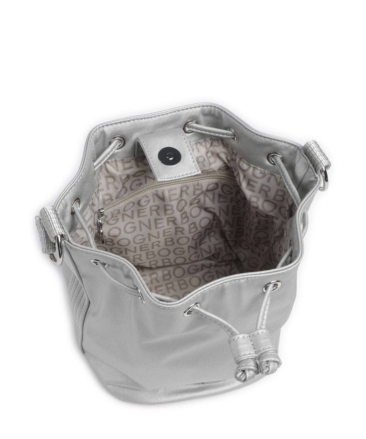 Bogner Verbier By Night Ines Bucket bag silver