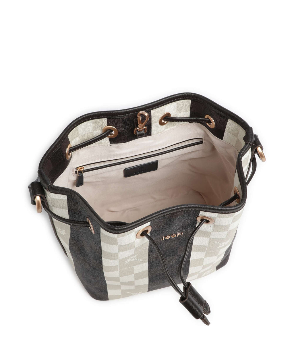 JOOP! Piazza Rigato Franziska Bucket bag seal brown