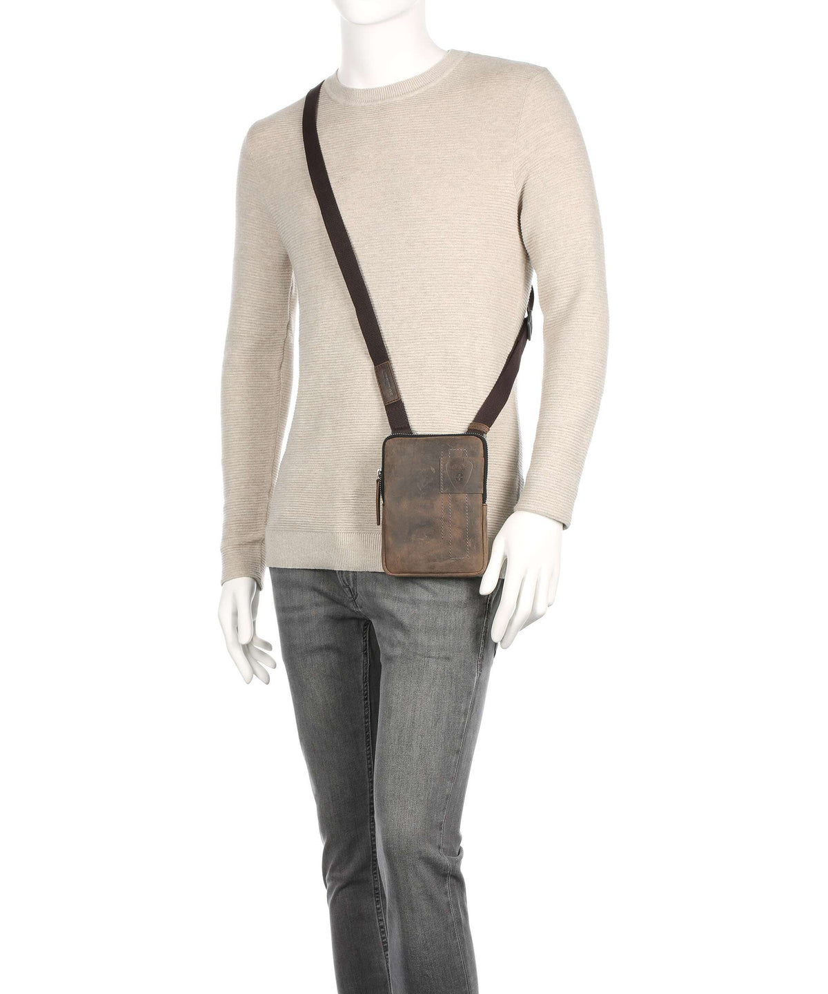 Strellson Richmond Crossbody bag dark brown
