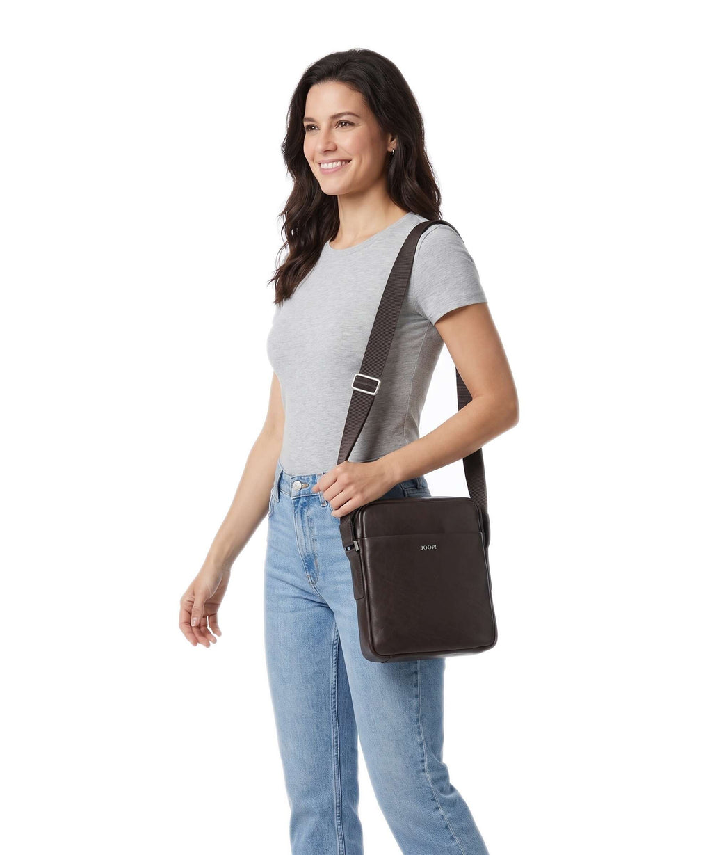 JOOP! Treviso Remus Crossbody bag dark brown