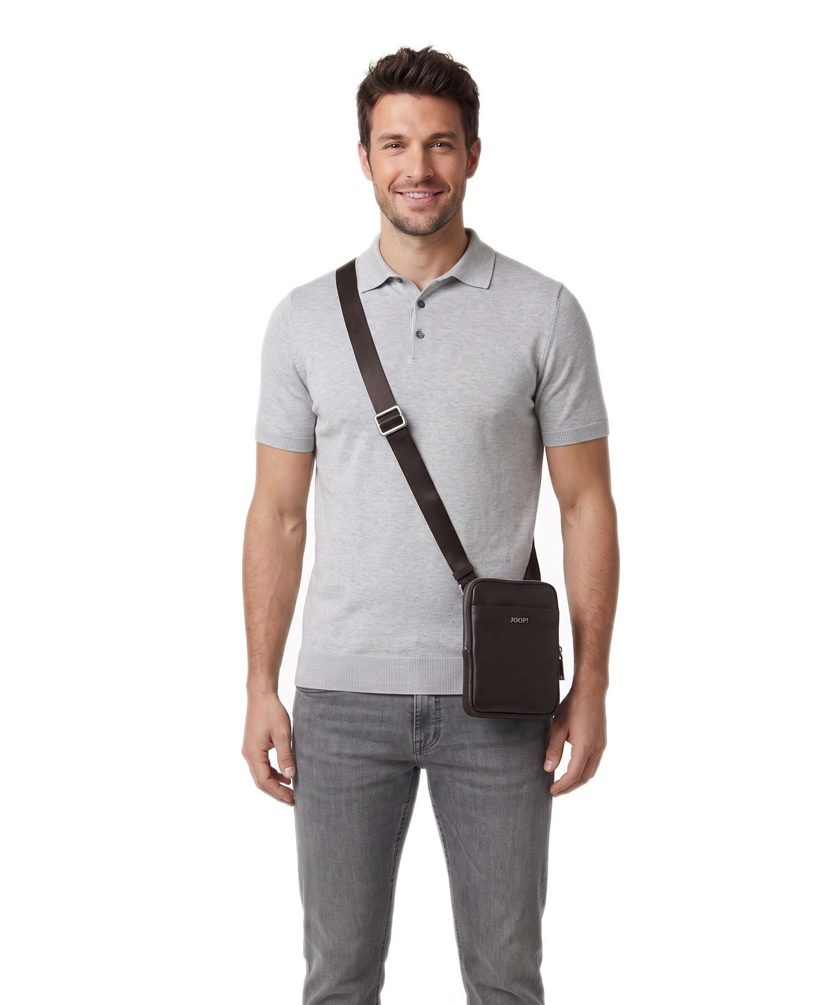JOOP! Treviso Rafael Crossbody bag dark brown