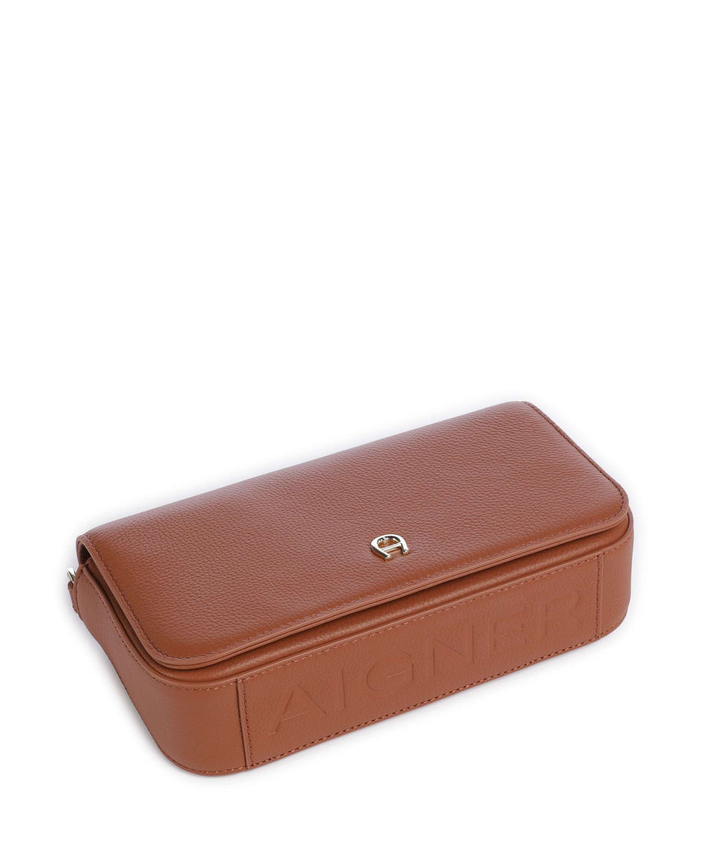 Aigner Zita S Crossbody bag cognac brown
