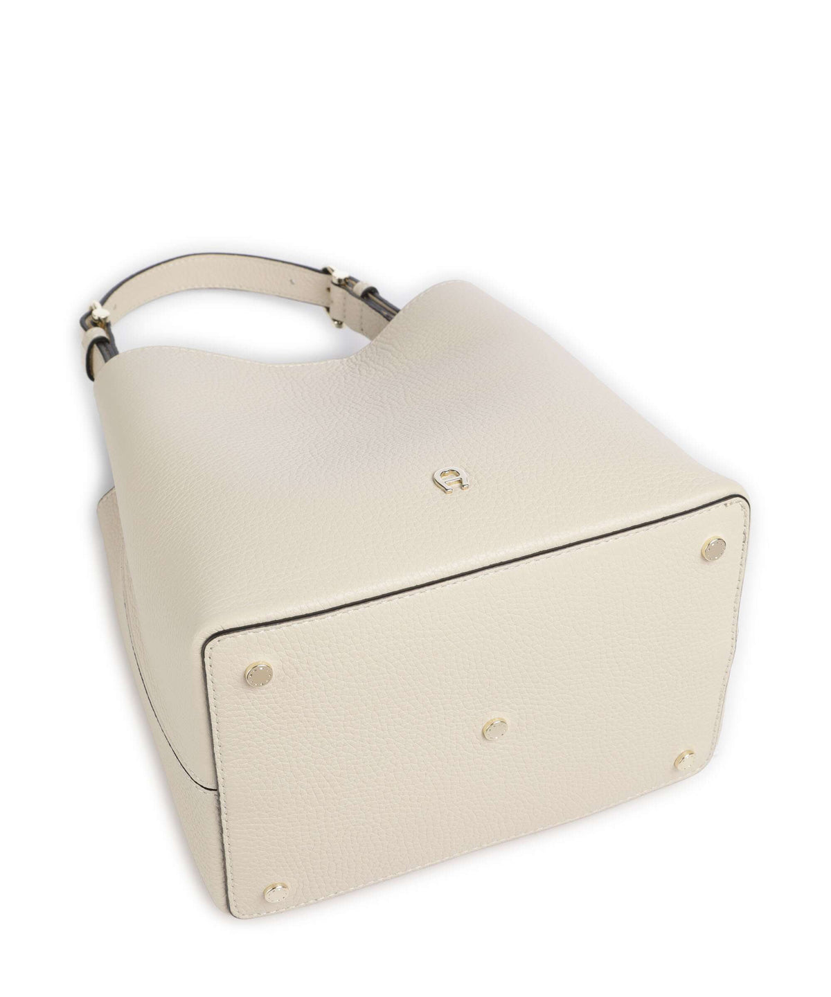 Aigner Delia S Bucket bag macadamia white