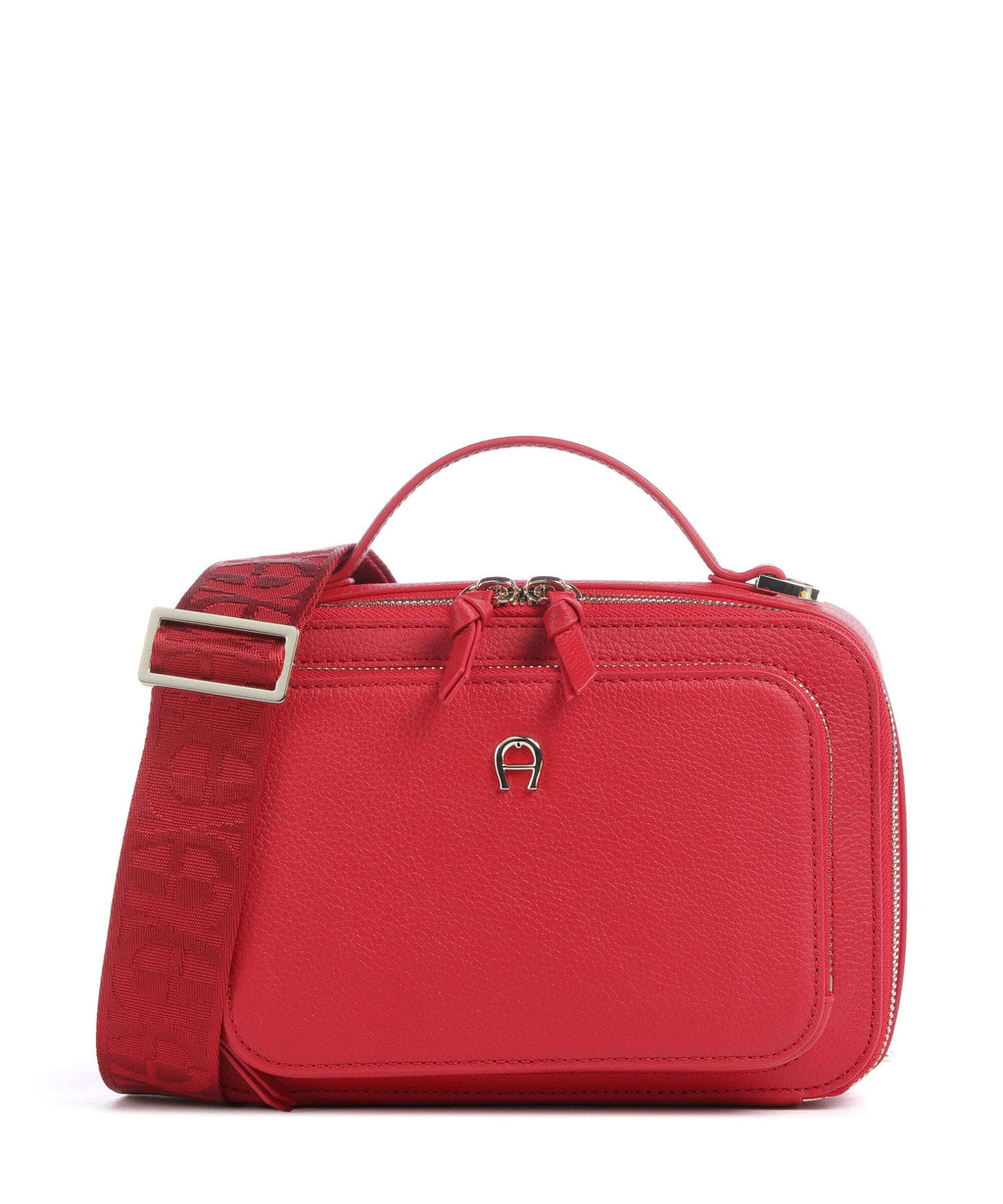 Aigner Zita S Crossbody bag lipstick red