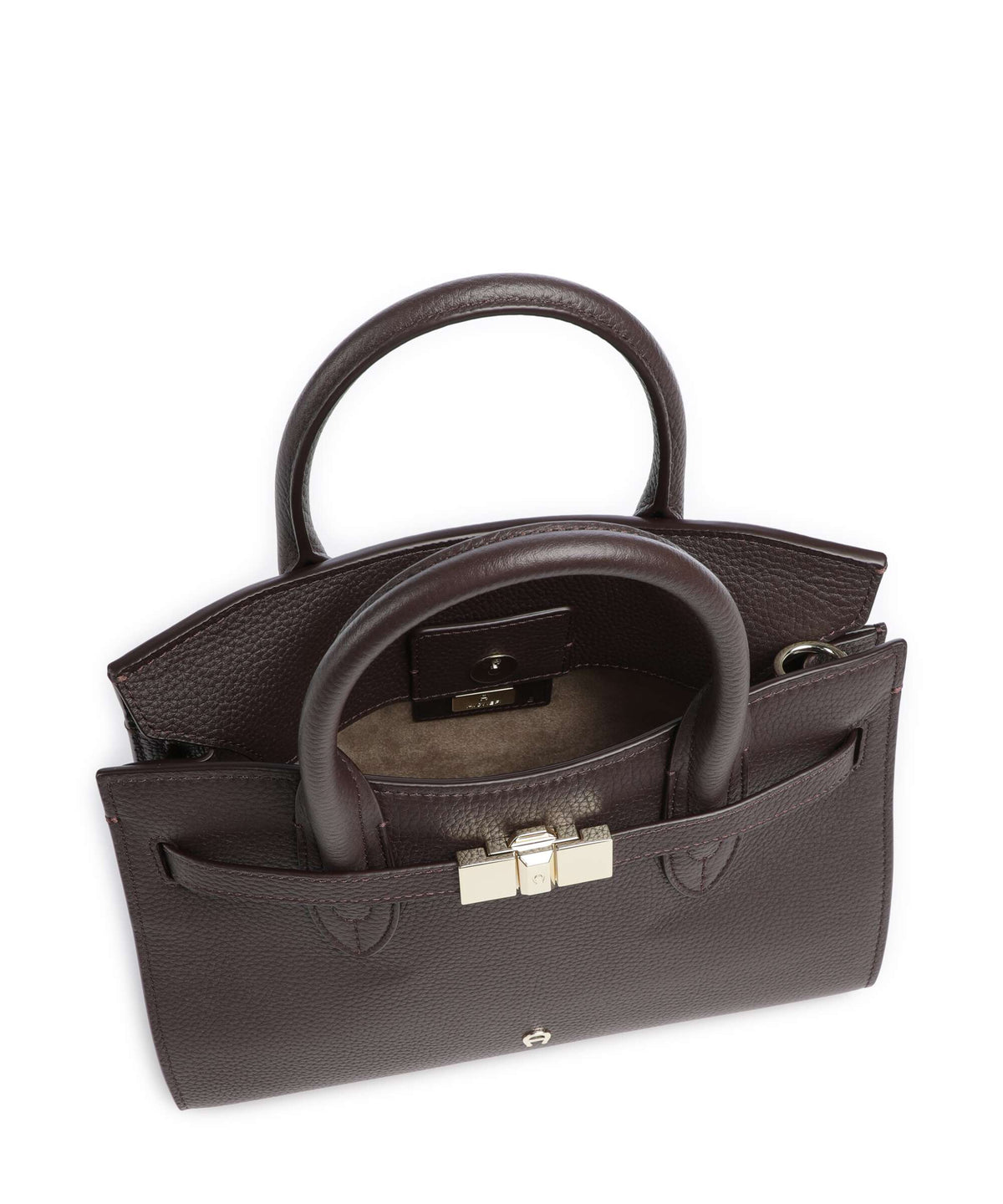 Aigner Farah M Handbag soil brown