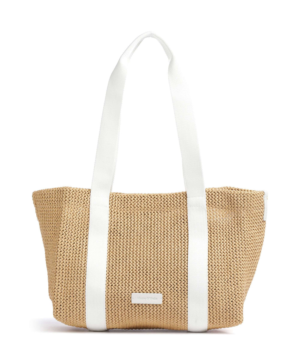 Marc O'Polo Runja Tote bag white cotton