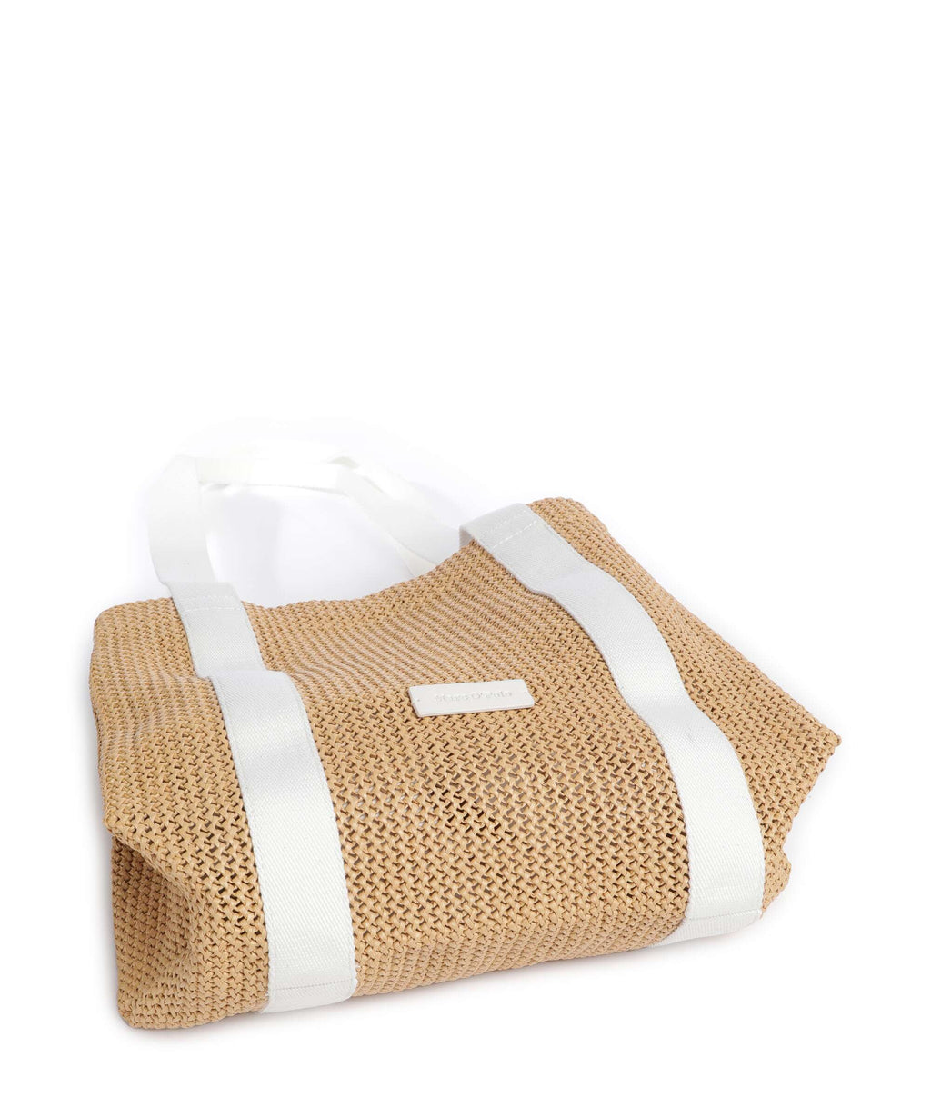 Marc O'Polo Runja Tote bag white cotton