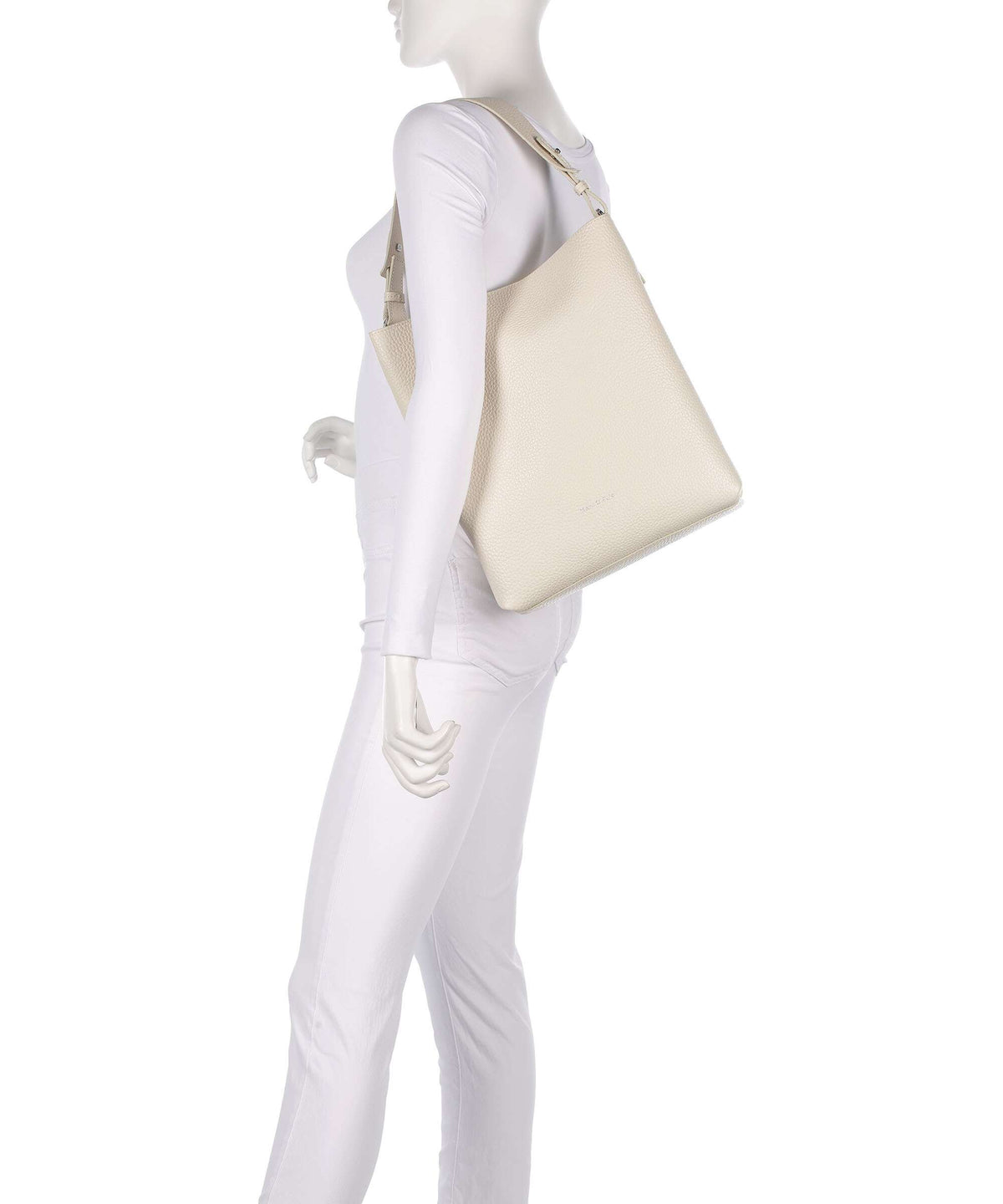 Marc O'Polo Brinja M Hobo bag natural stone