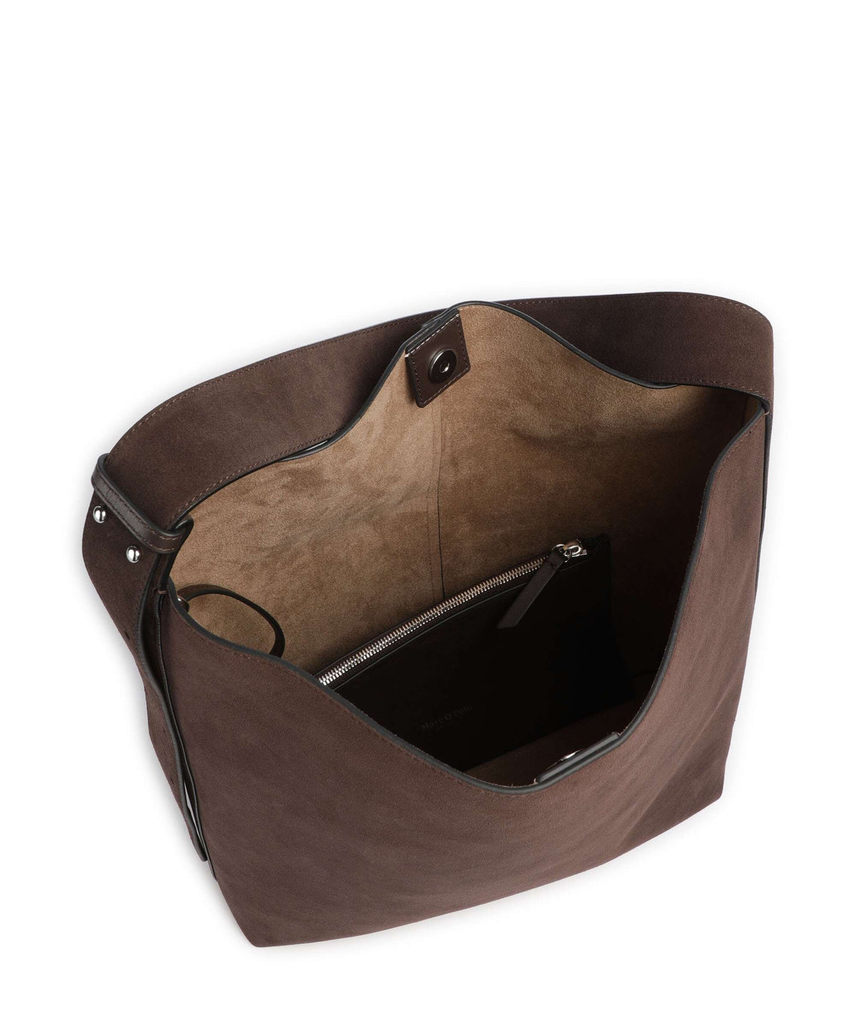 Marc O'Polo Anina M Hobo bag shaded brown