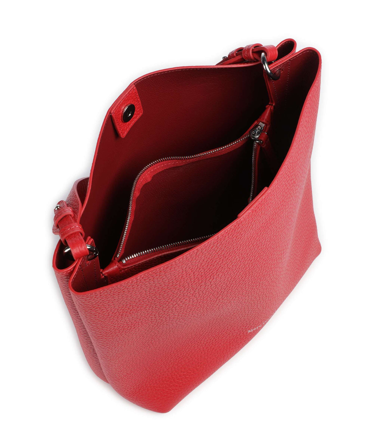 Marc O'Polo Brinja M Hobo bag shiny red