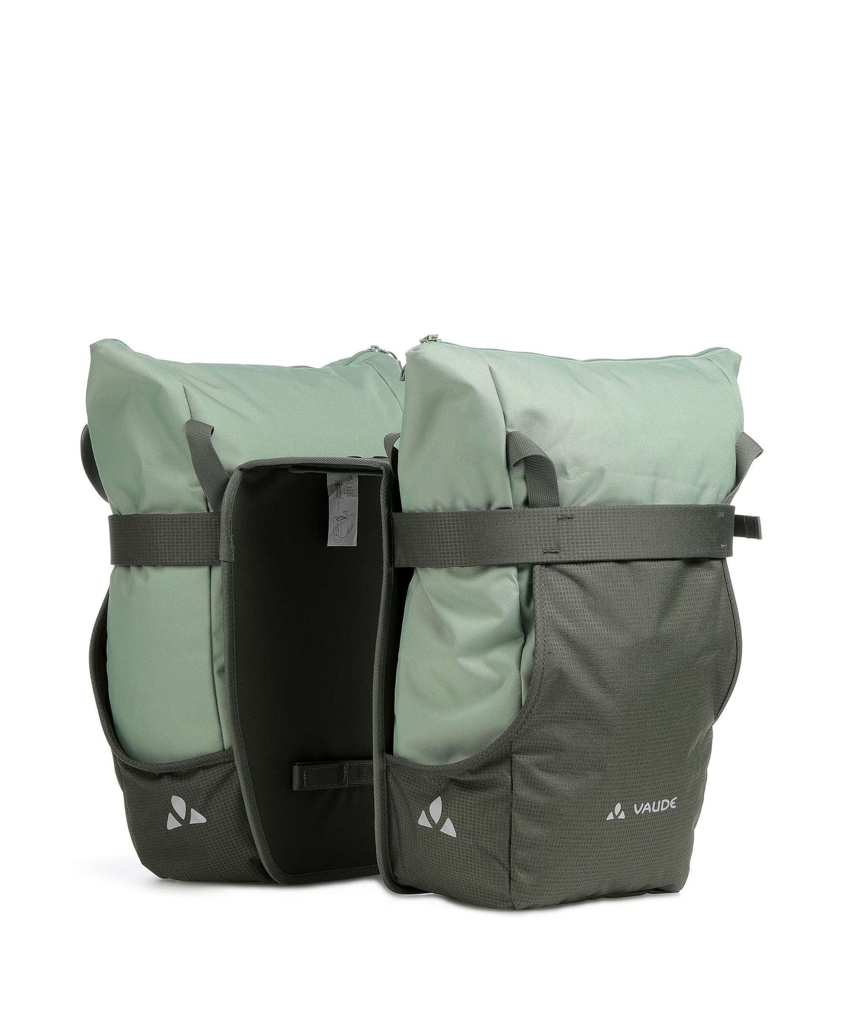 Vaude urban TwinShopper Bike pannier willow green