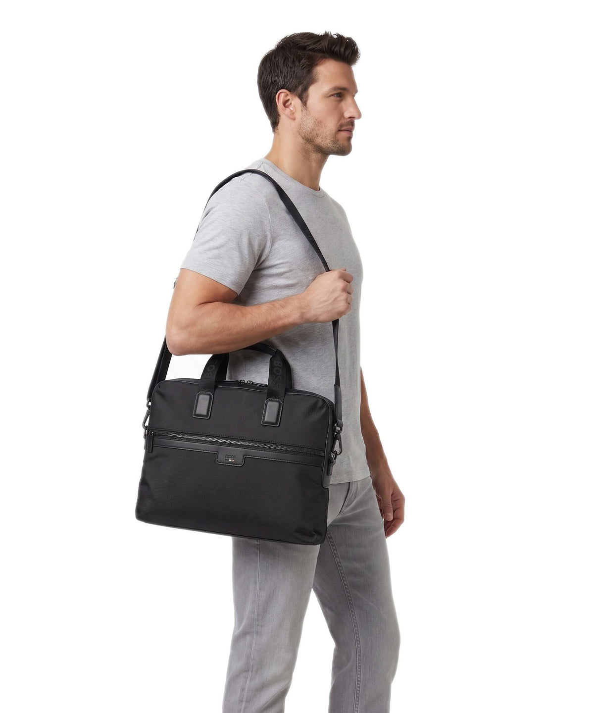 BOSS Ray Briefcase black